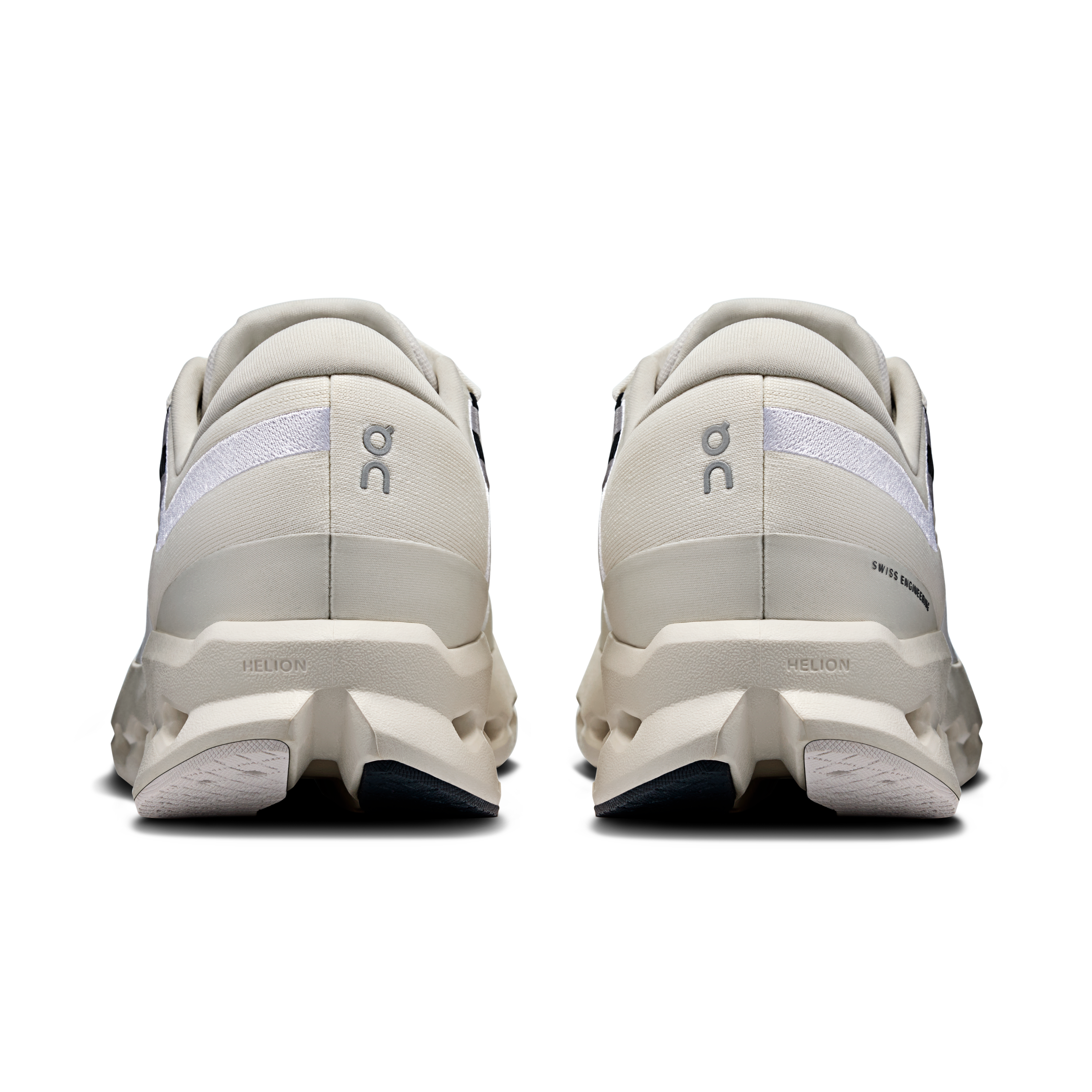 On Cloudsurfer 2 Wide Ivory & Ivory Homme Running sur route Chaussures