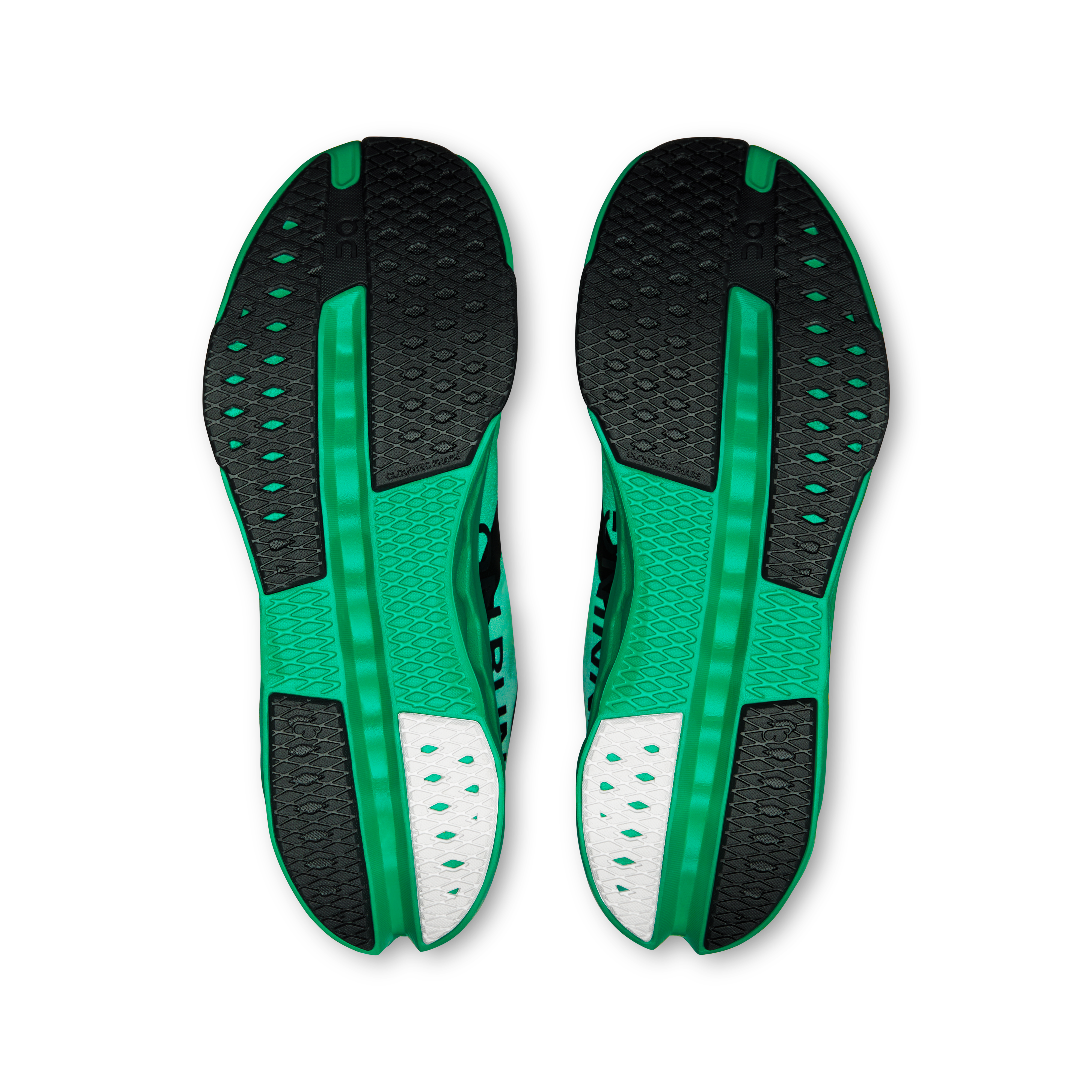 On Cloudsurfer Next Mint & Black Homme Running sur route Chaussures