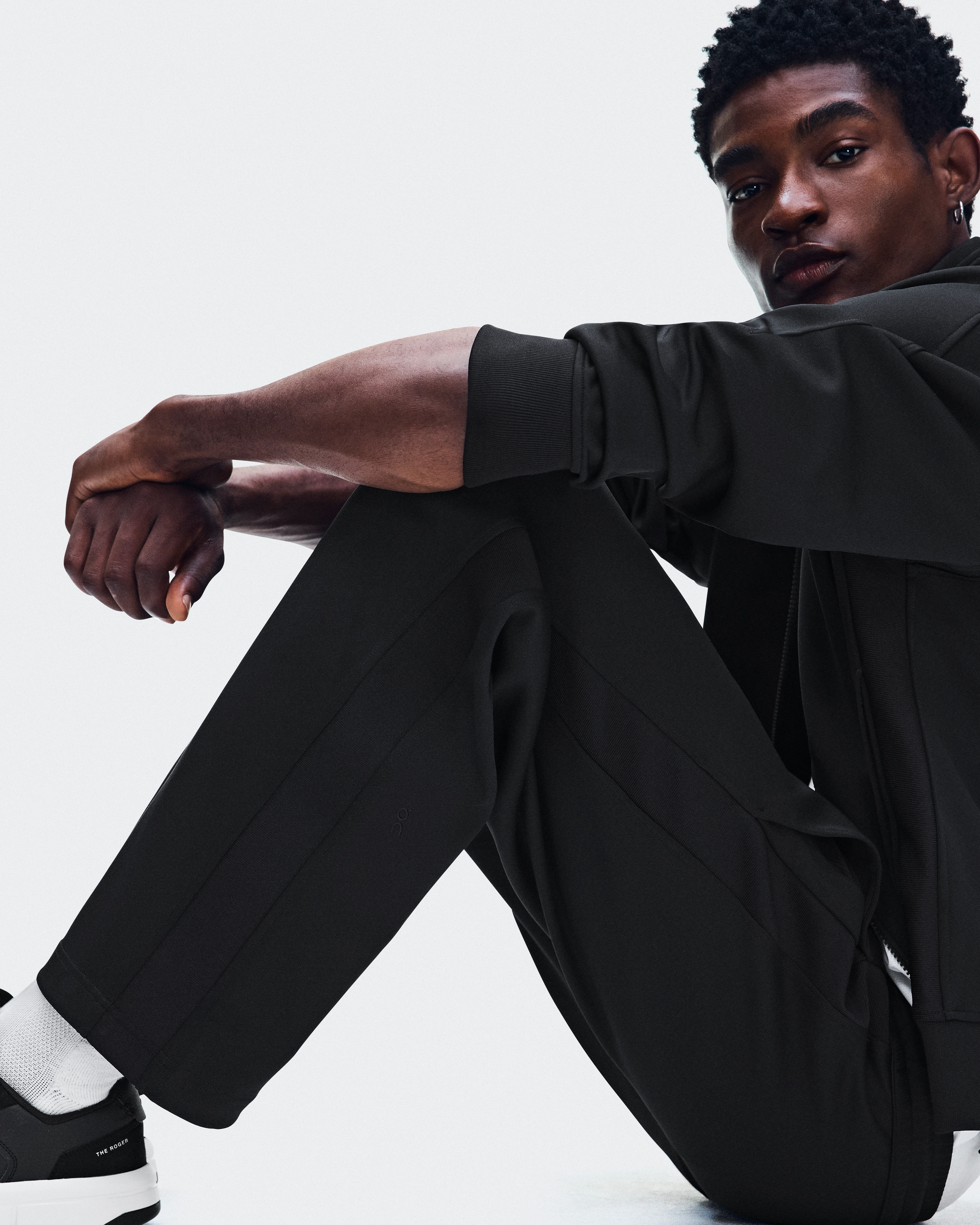On Courtside Pants Black Homme Pantalons