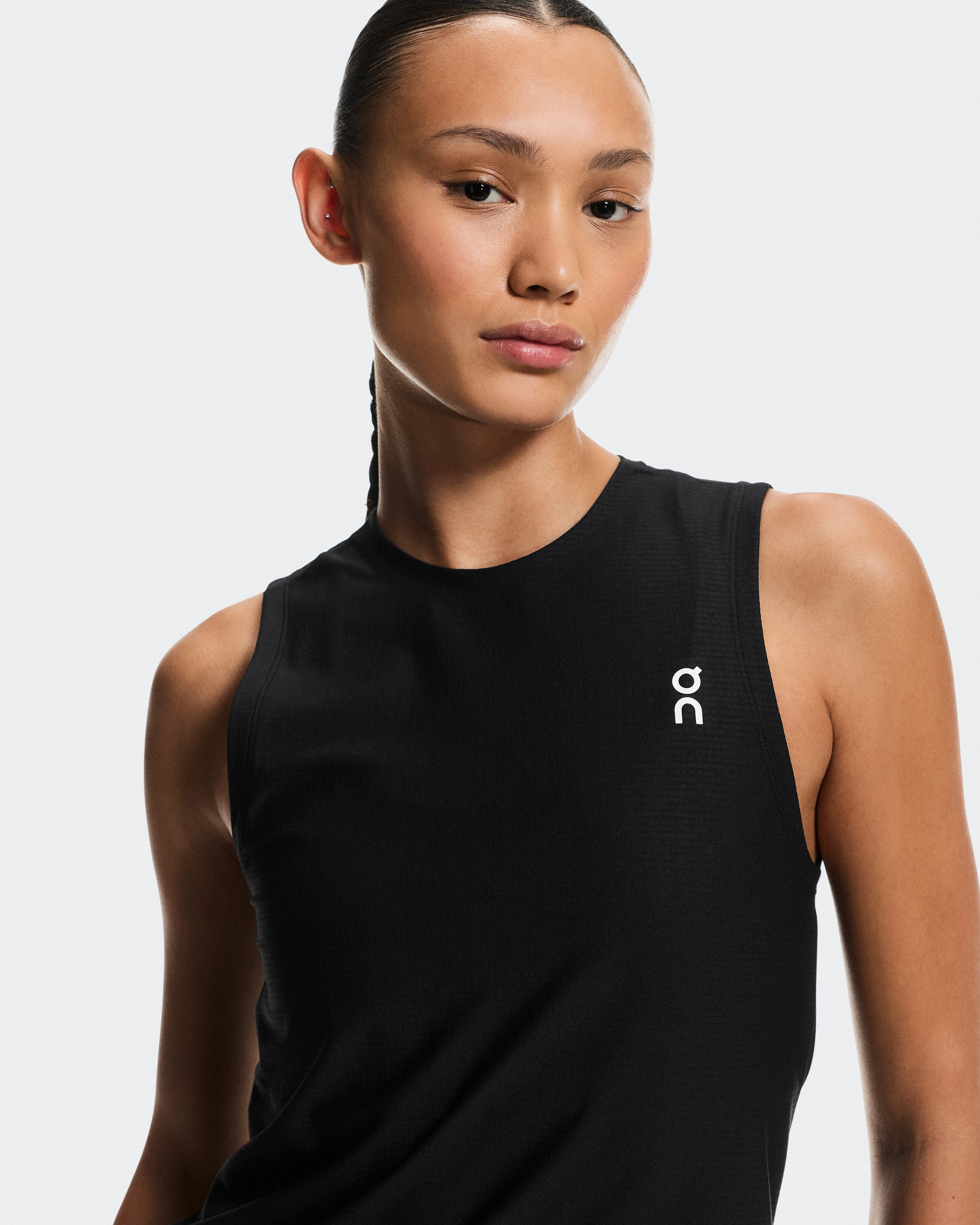 On Court Tank Black Femme Hauts et t-shirts