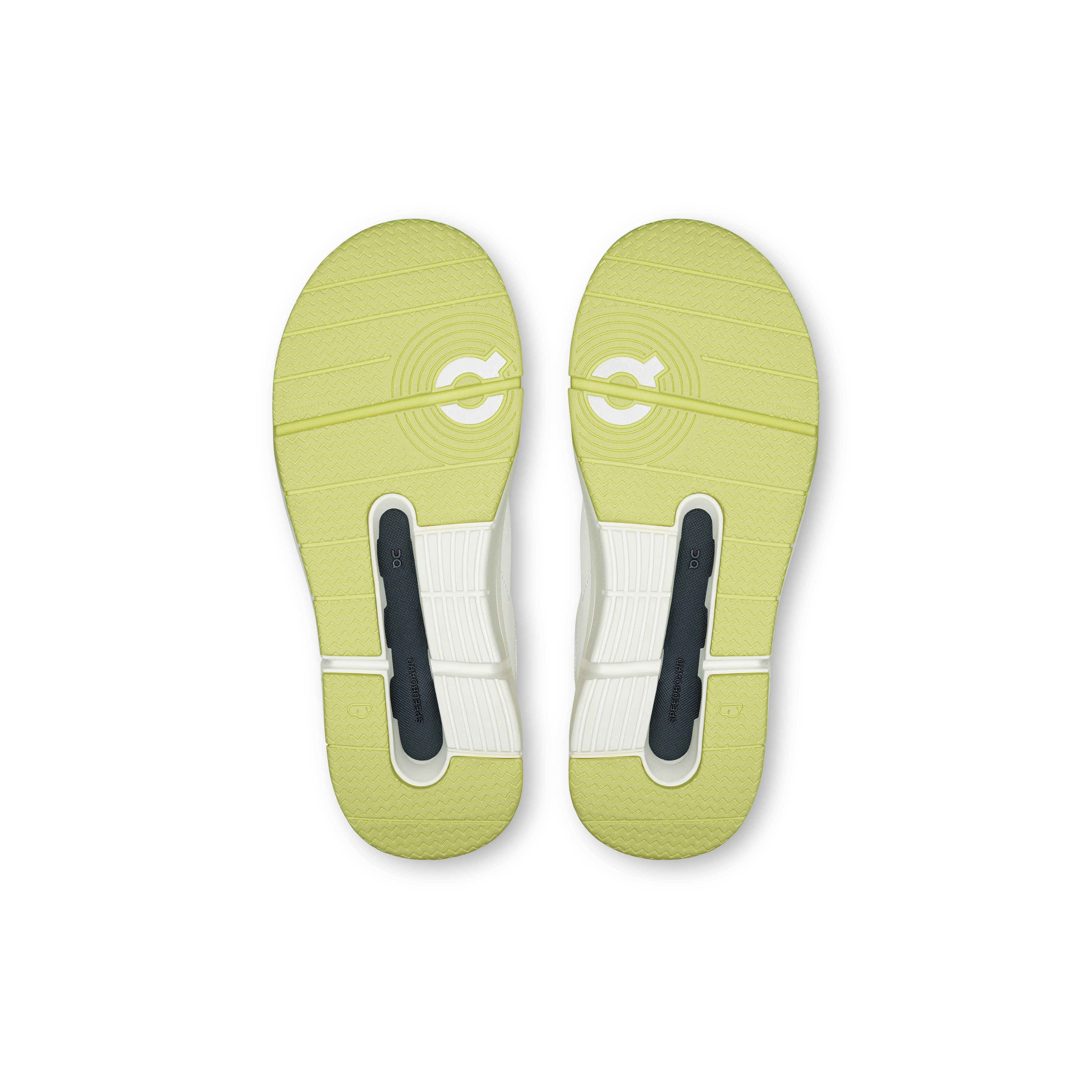 On THE ROGER Kids White & Limelight Enfant Active Life Chaussures