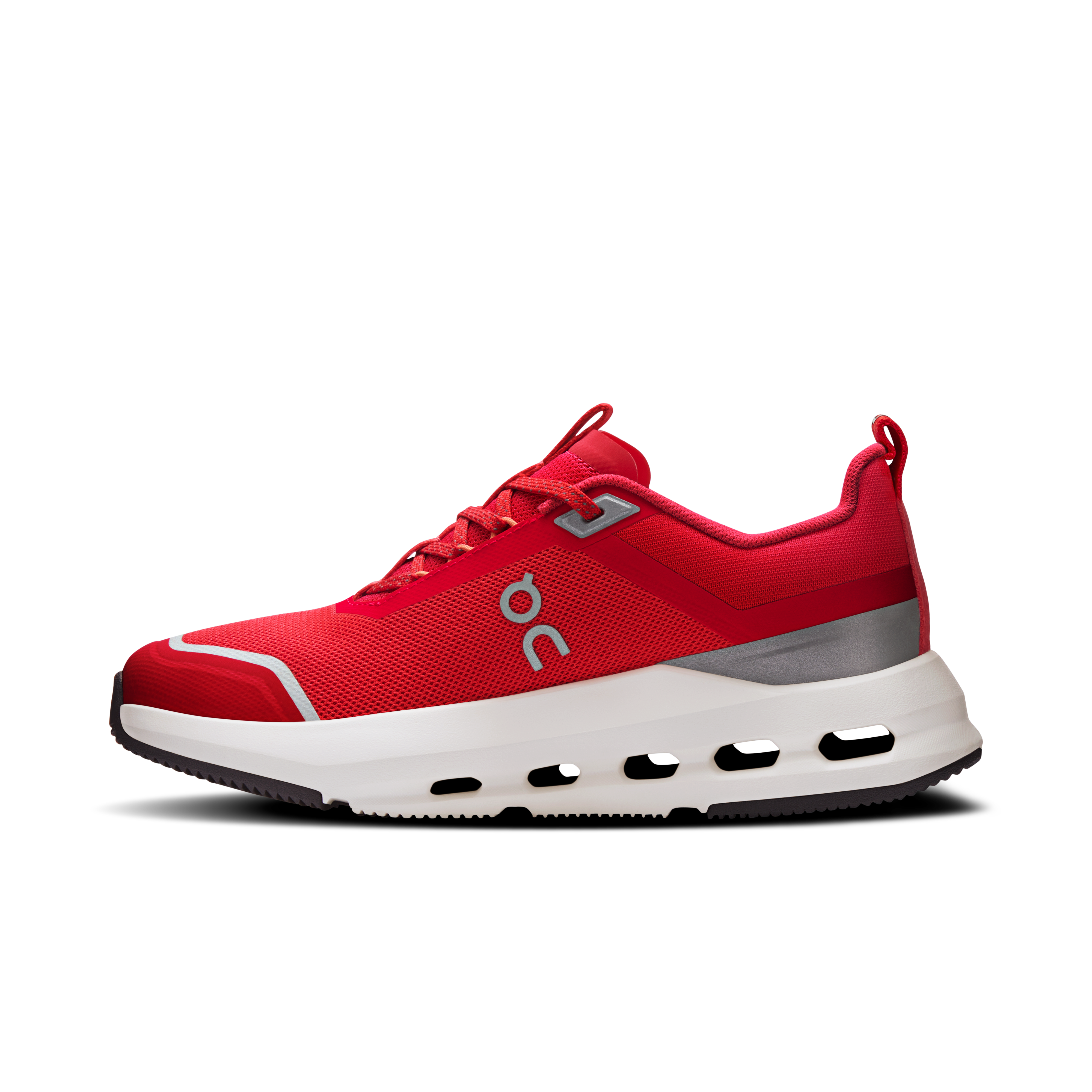 On Cloudnova Youth Red & Terra Ados Active Life Chaussures