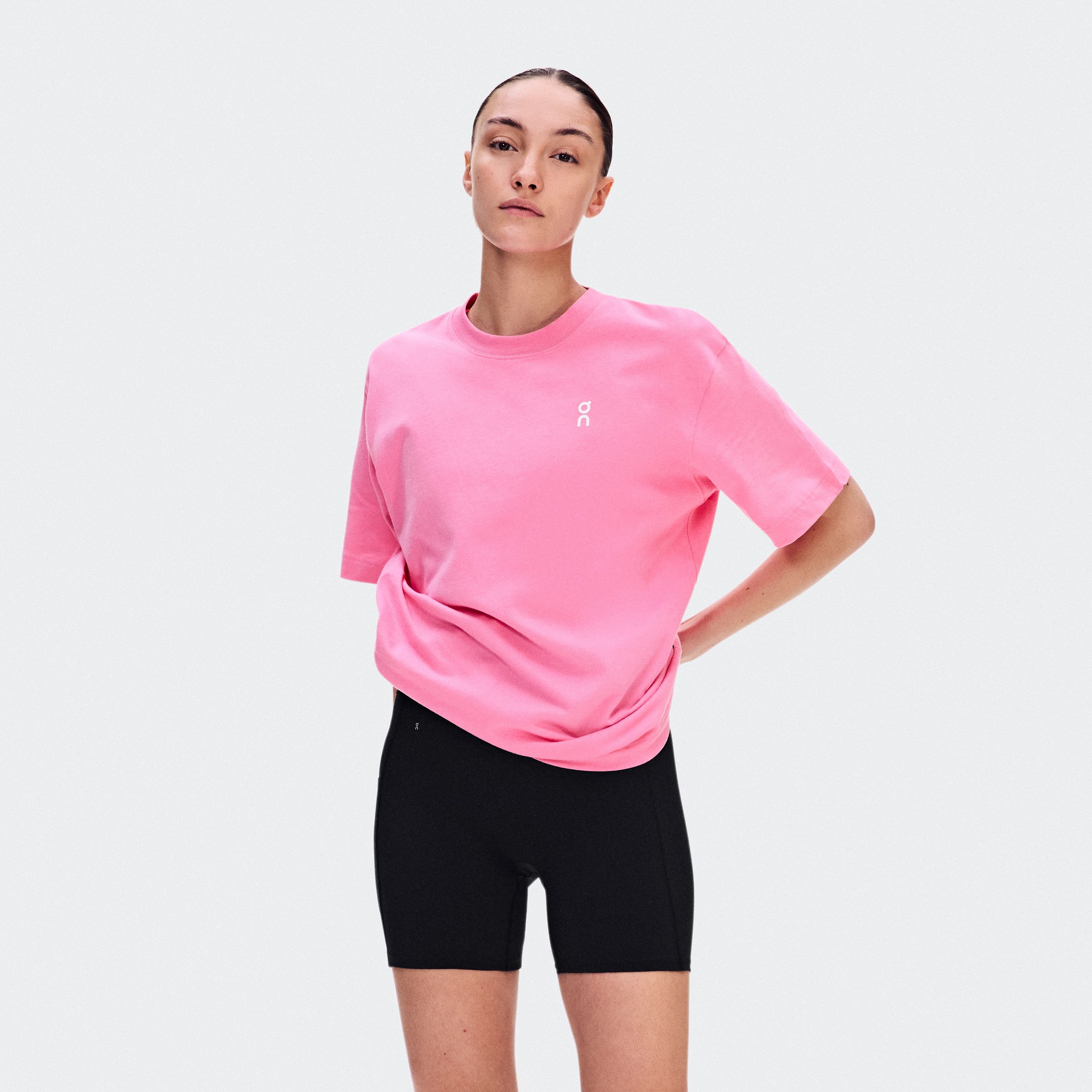 On Club-T Bubblegum Femme – Voyage, récupération, quotidien Hauts et t-shirts