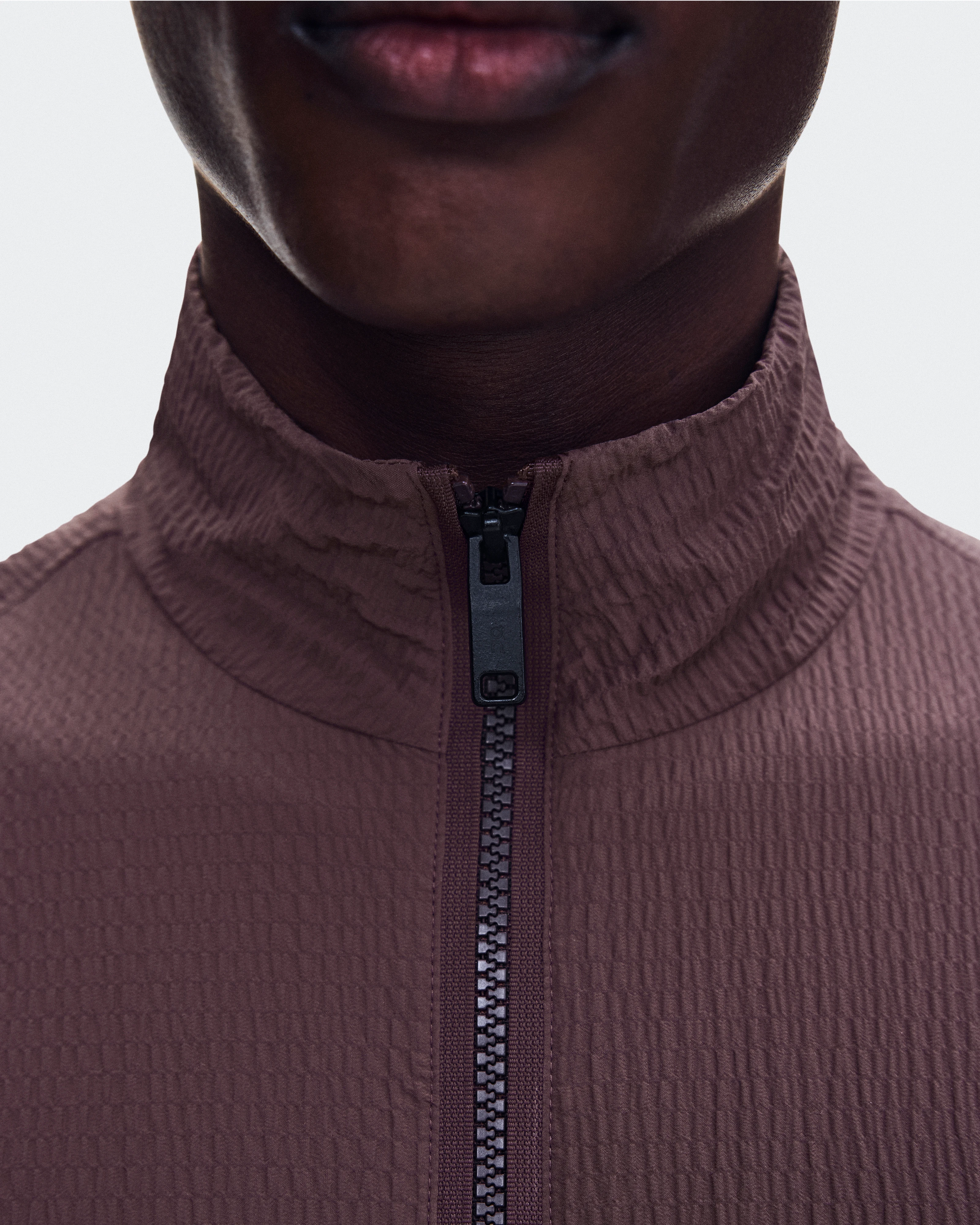 On Courtside 1/2 Zip Eaze Mulberry Homme Sweats à capuche et sweats