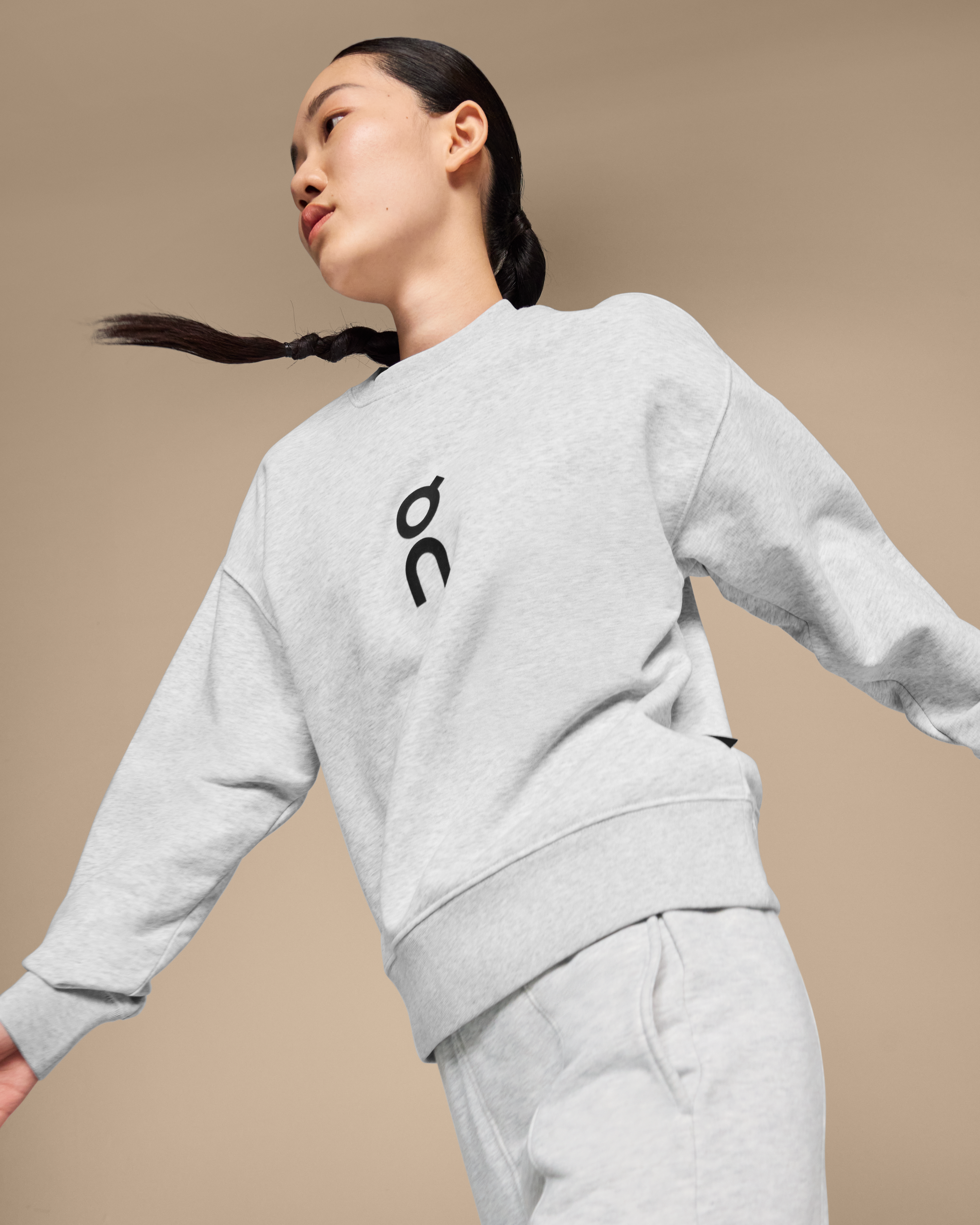On Club Crew Crater Femme Sweats à capuche et sweats