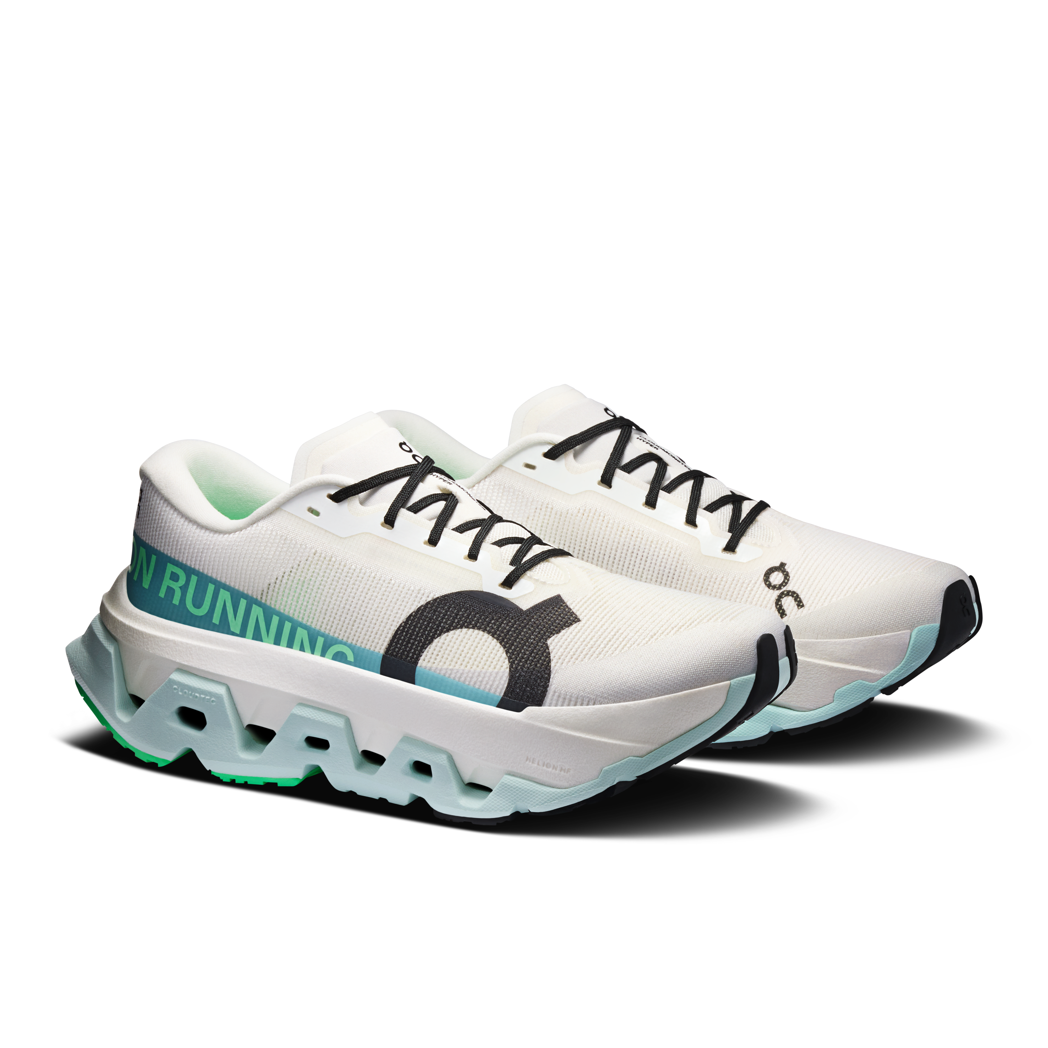 On Cloudmonster 3 Hyper Ivory & Flurry Femme Running sur route Chaussures