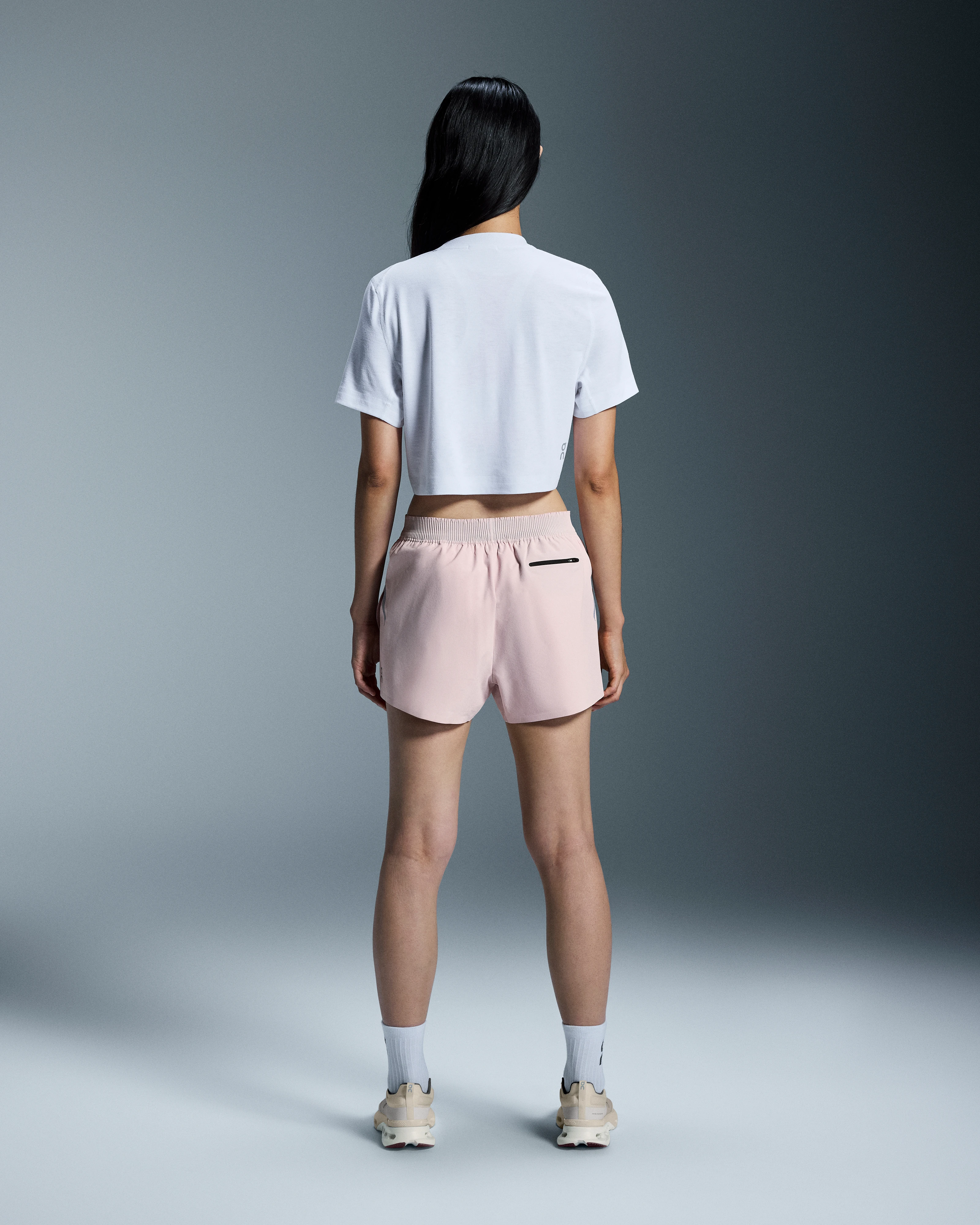 On Train Shorts Mauve Femme Shorts