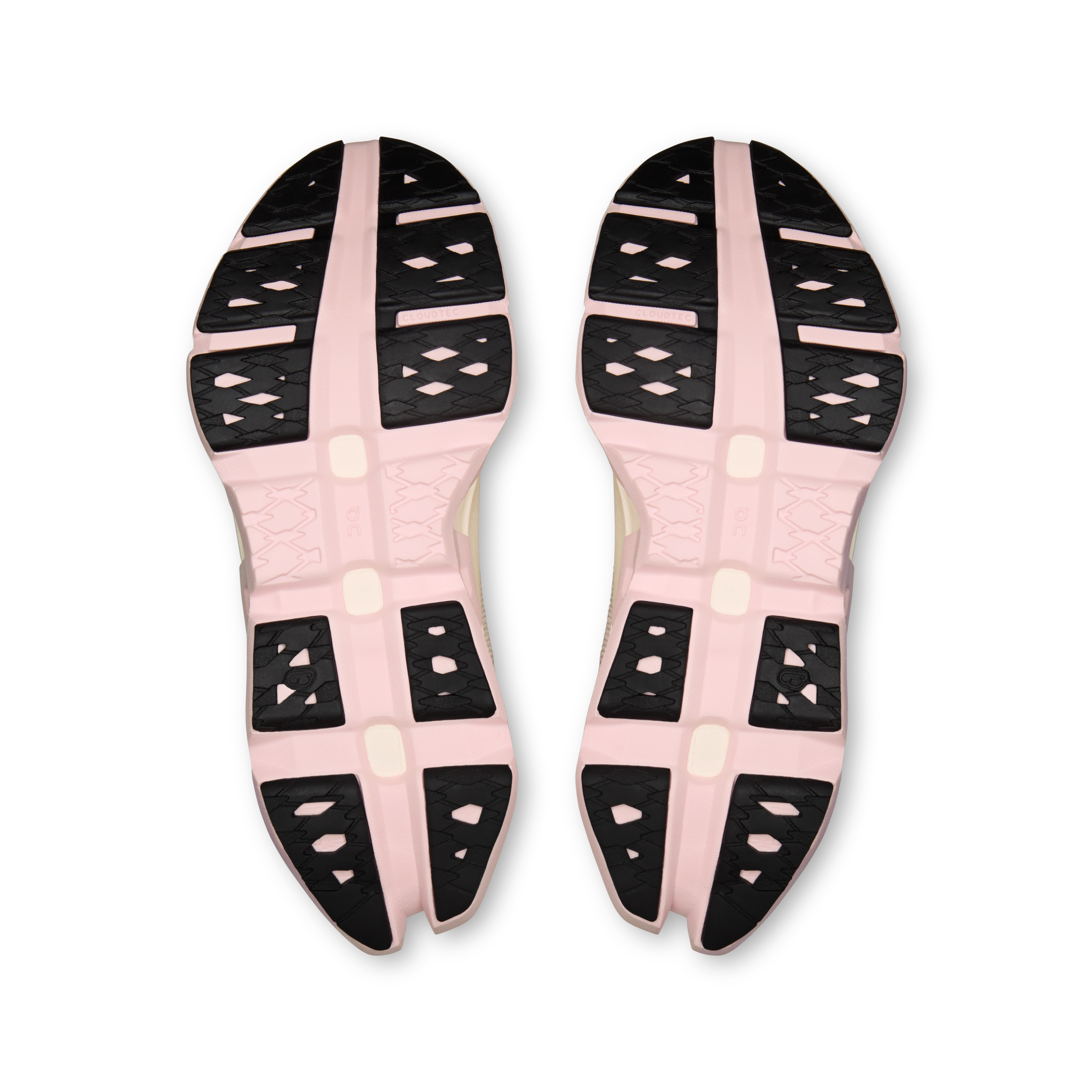 On Cloudmonster 3 Hyper Ivory & Peony Femme Running sur route Chaussures