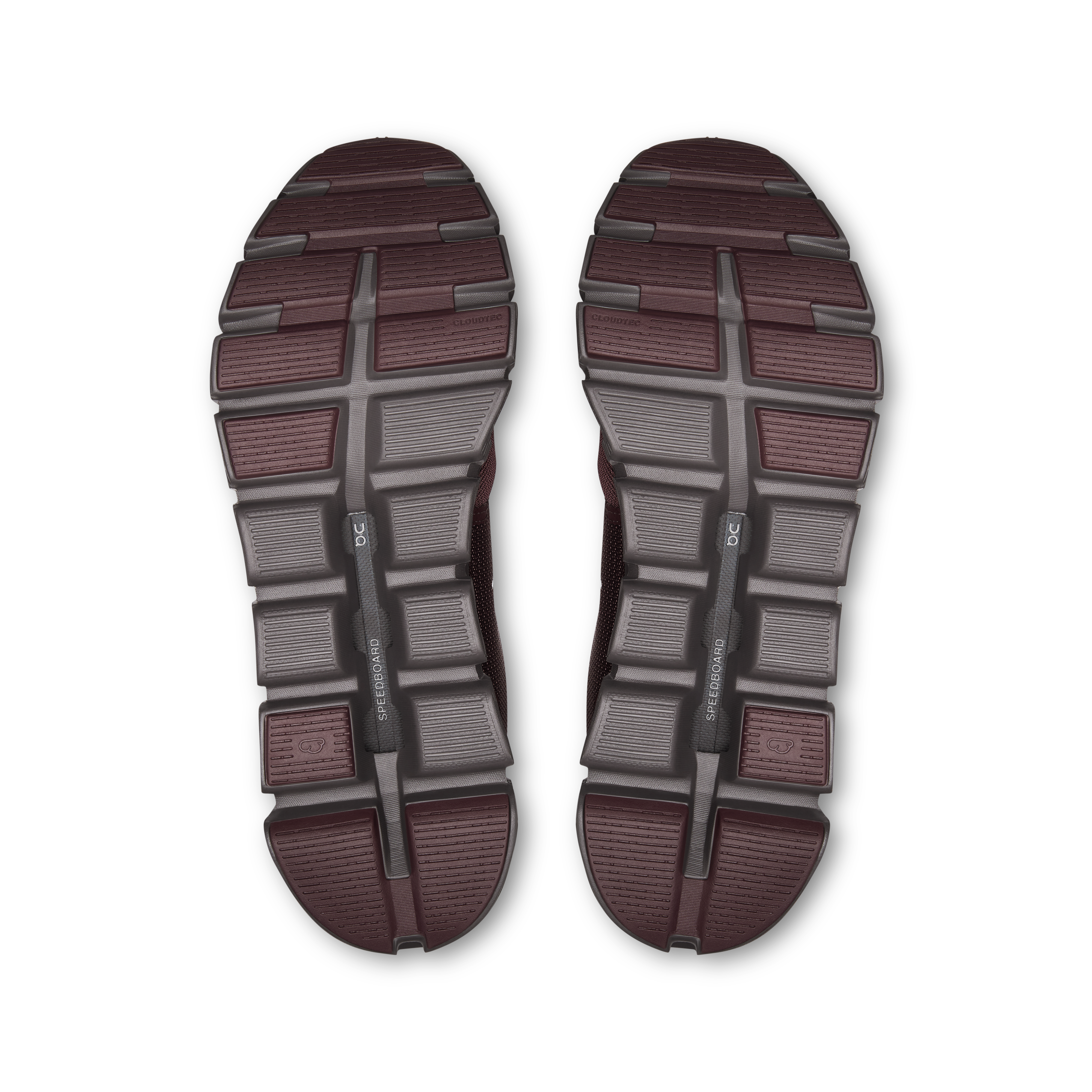On Cloud 6 Mulberry & Pebble Homme Active Life Chaussures