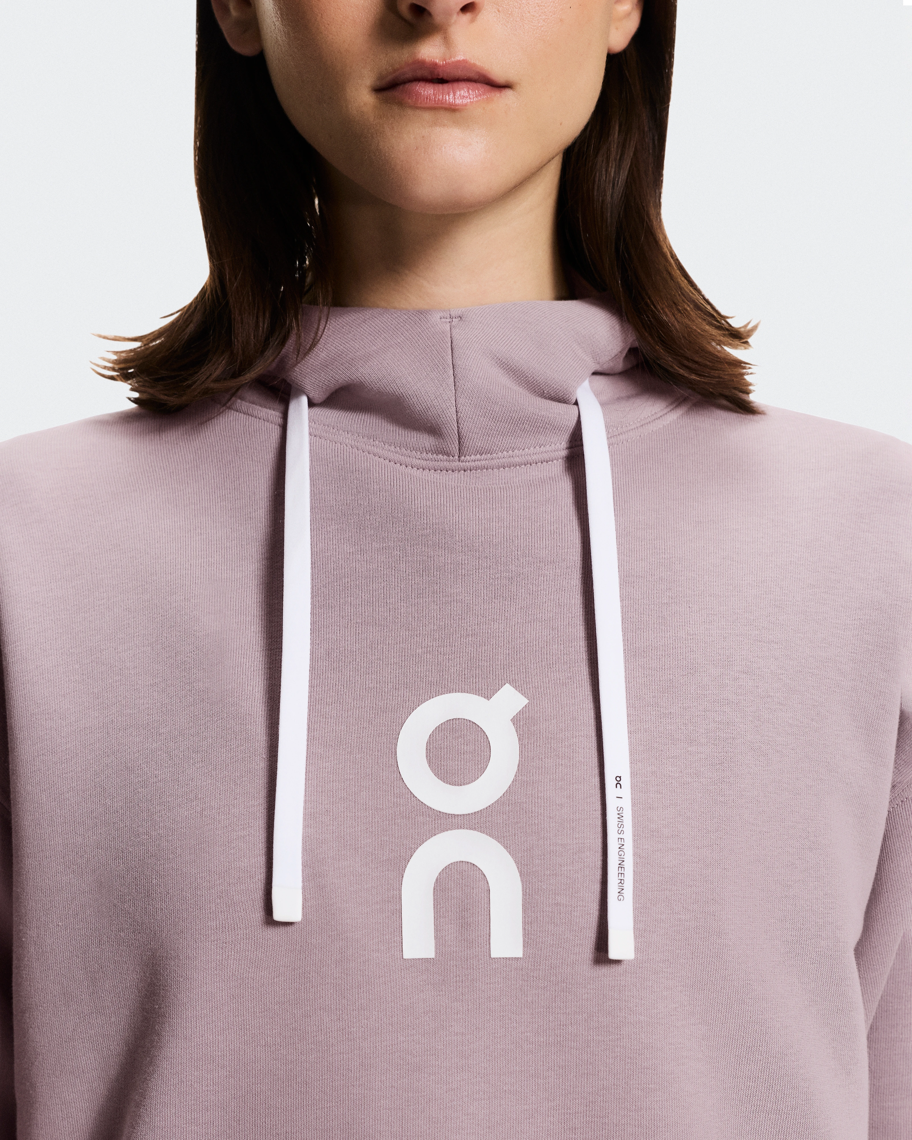 On Club Hoodie Heron Femme Sweats à capuche et sweats