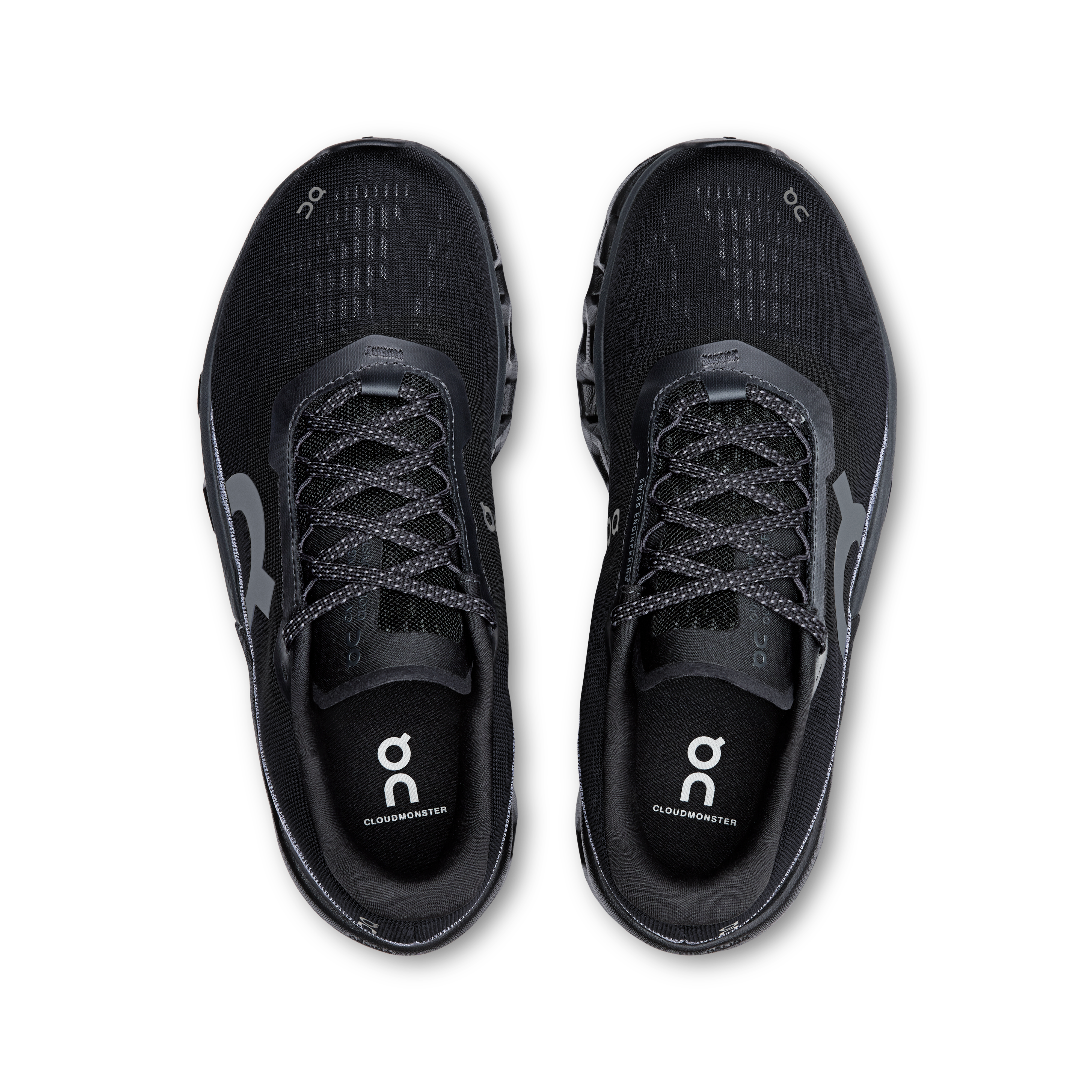 On Cloudmonster 2 Black & Eclipse Femme Running sur route Chaussures