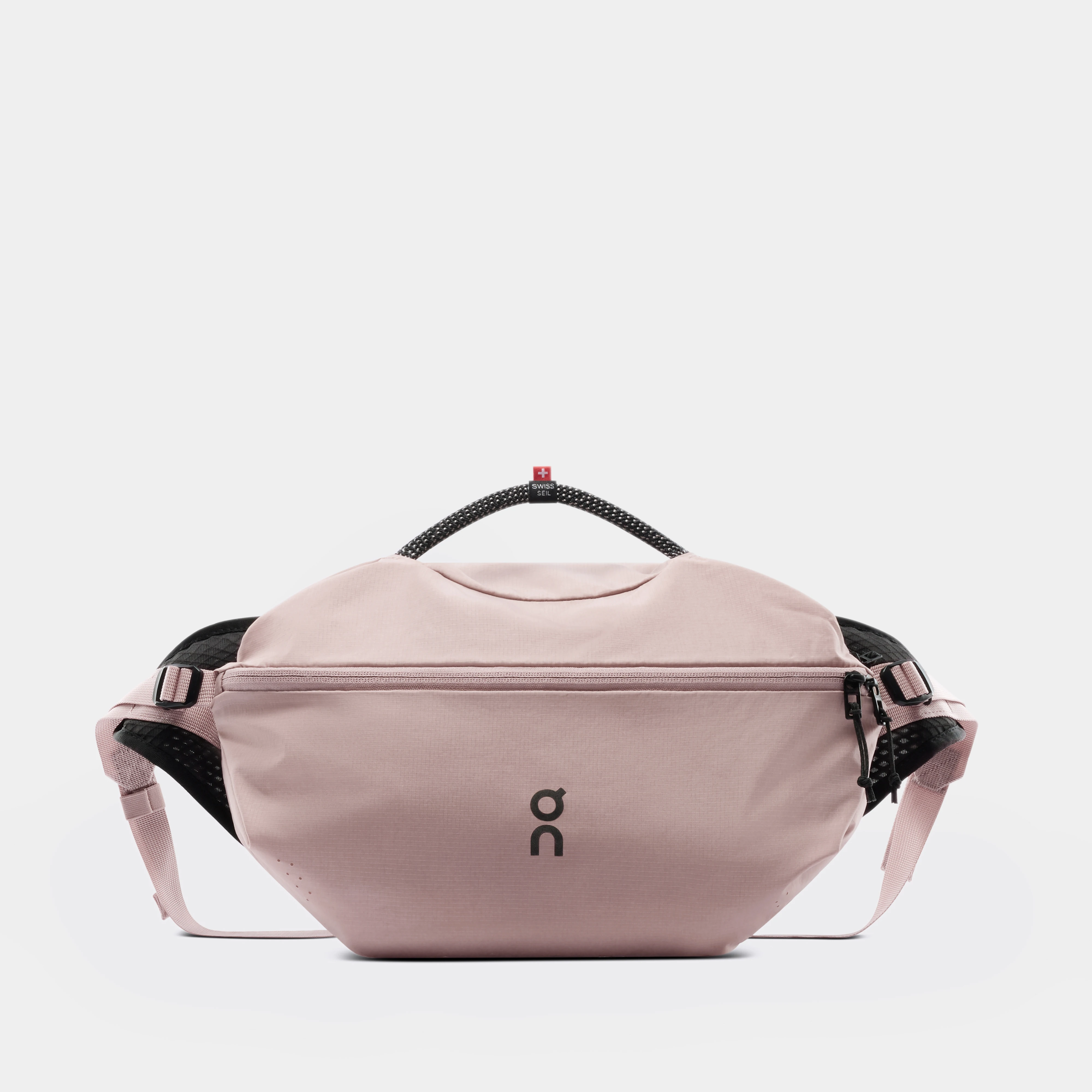 On Sling Pack 9L Biscuit & Black Unisexe – Running sur route, bandoulière oversize, stabilité Sacs