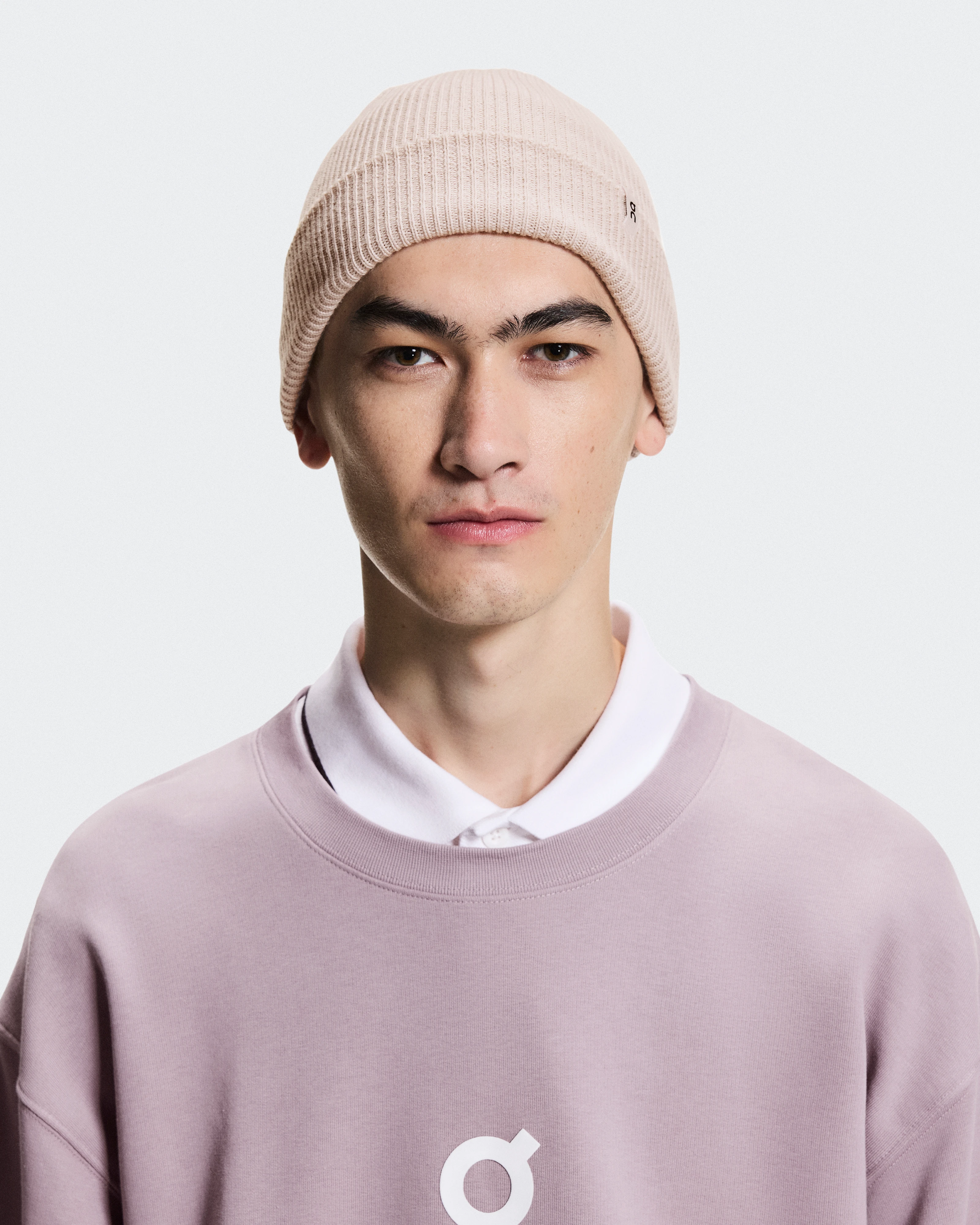 On Merino Beanie Oat Unisexe Chapeaux