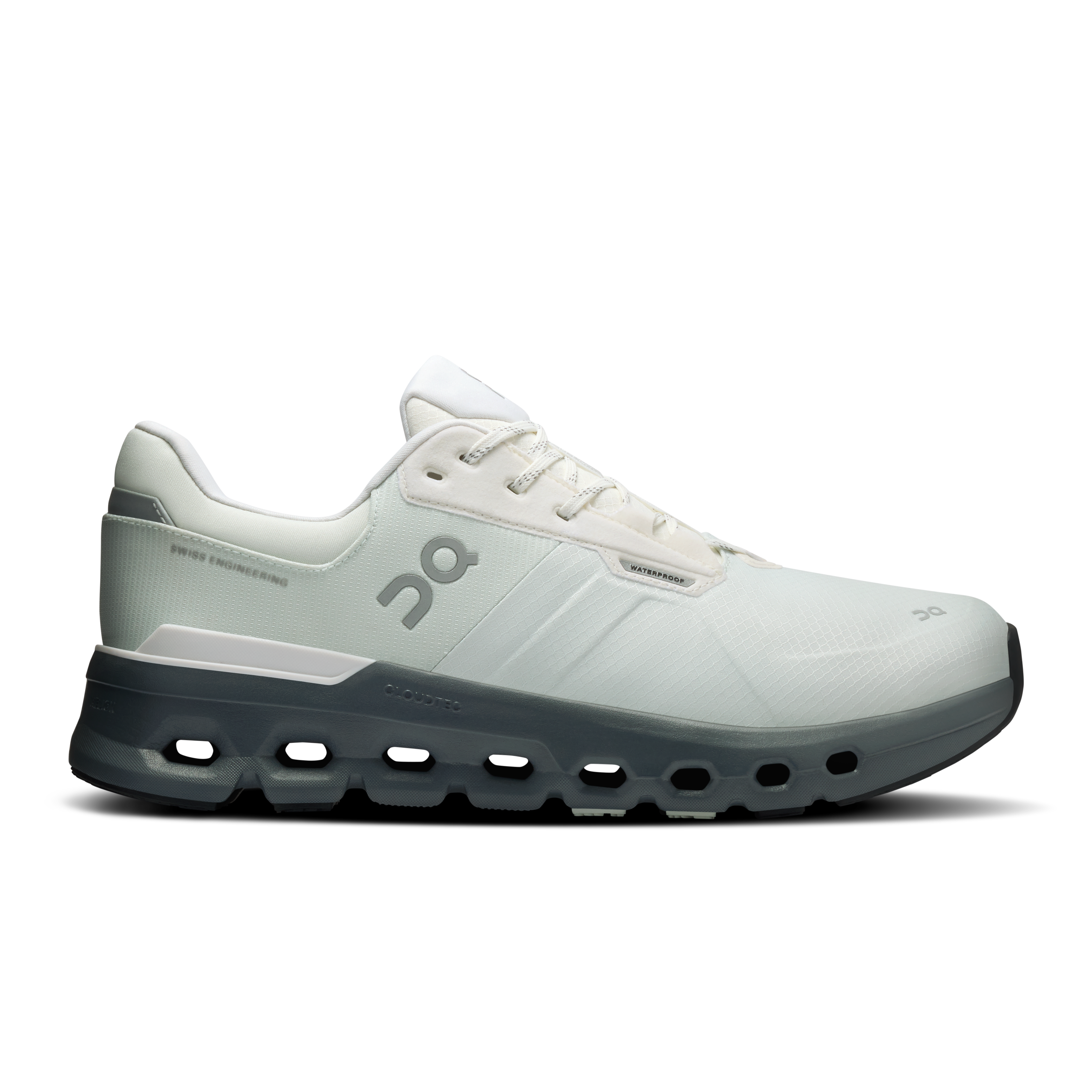 On Cloudrunner 2 Waterproof Iceberg & Rock Homme – Running sur route, imperméabilité, super-mousse Helion™ Chaussures