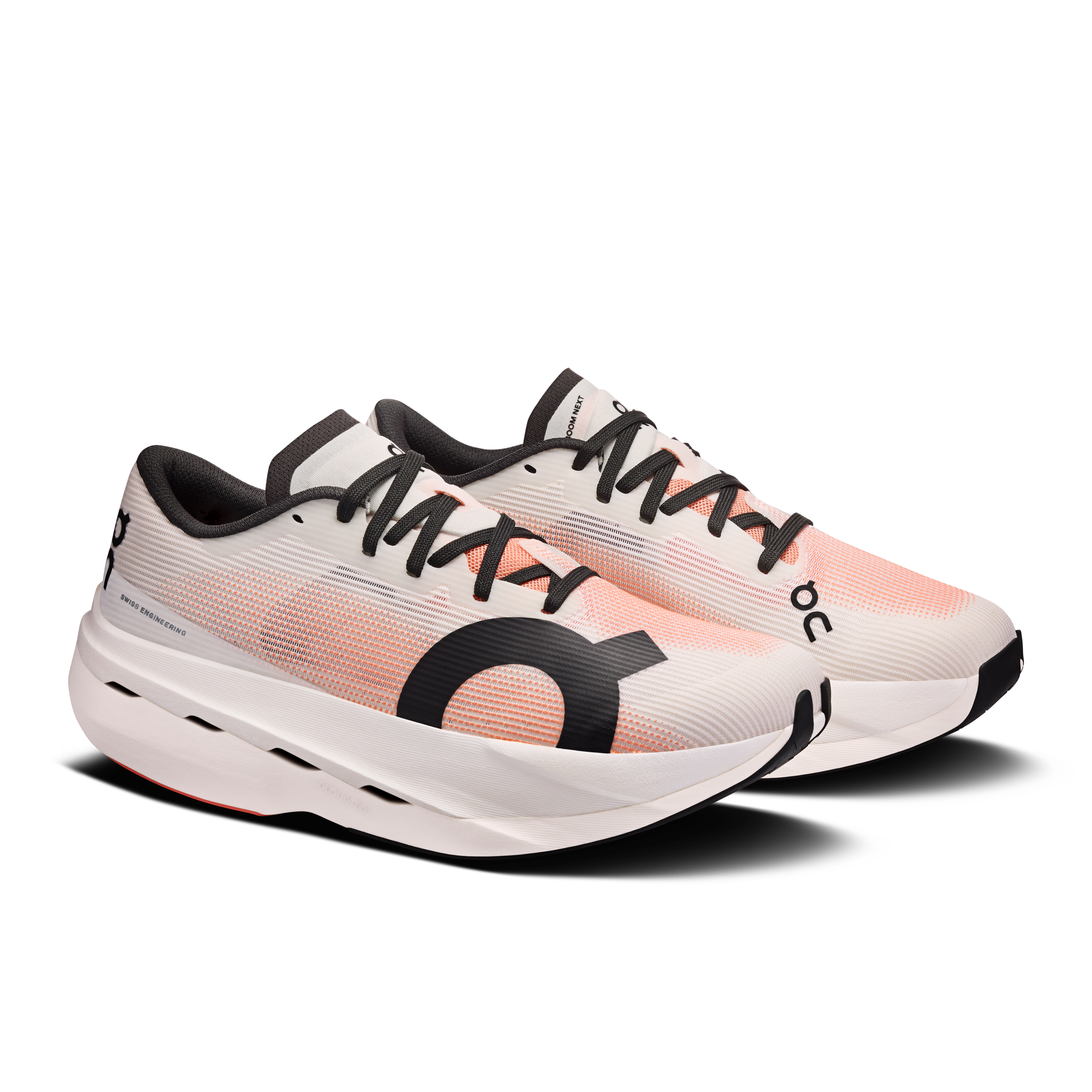 On Cloudboom Volt Ivory & Sunstone Femme Running sur route Chaussures