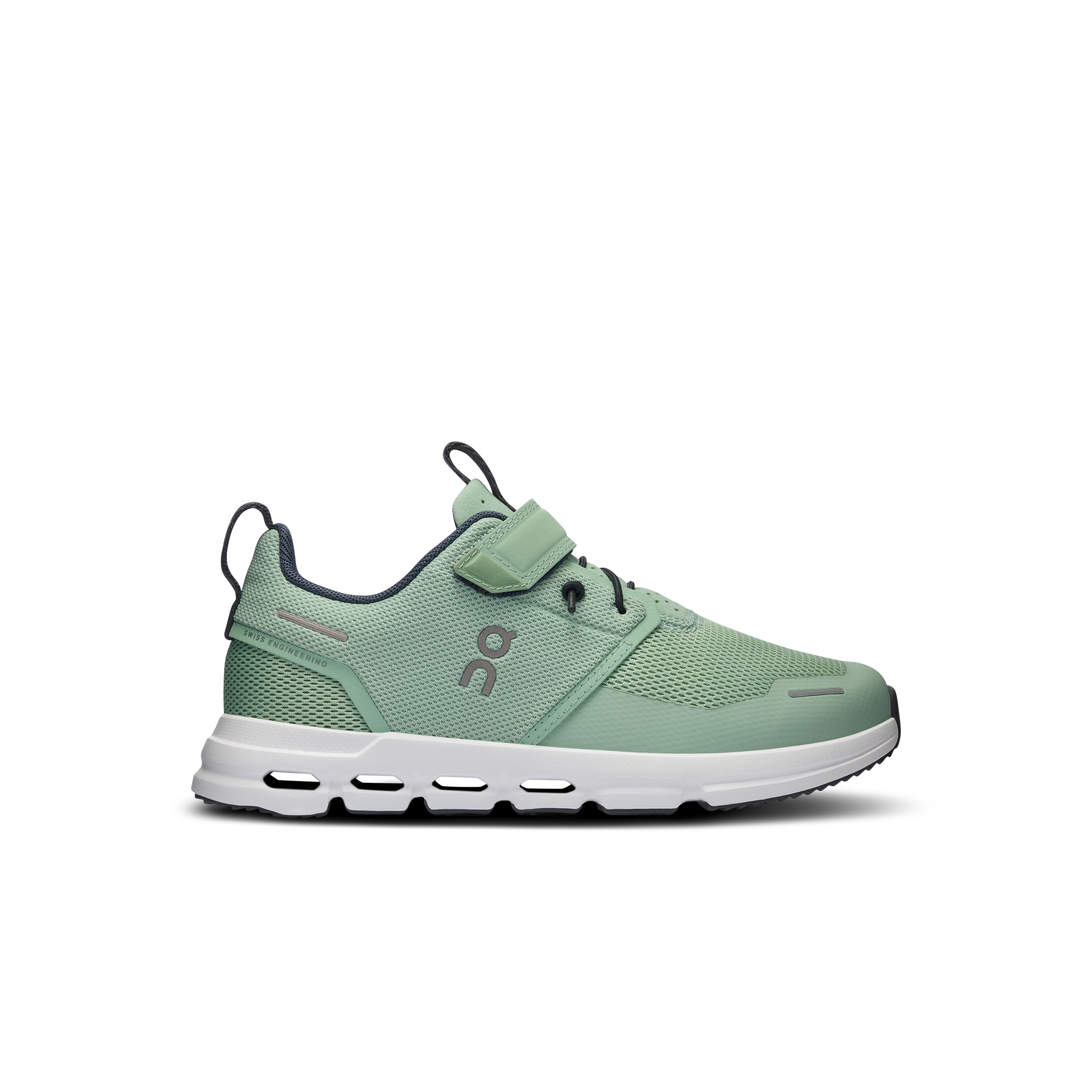 On Cloud Play Sage & White Enfant – Toute la journée, CloudTec® adaptée, 4-8 ans Chaussures