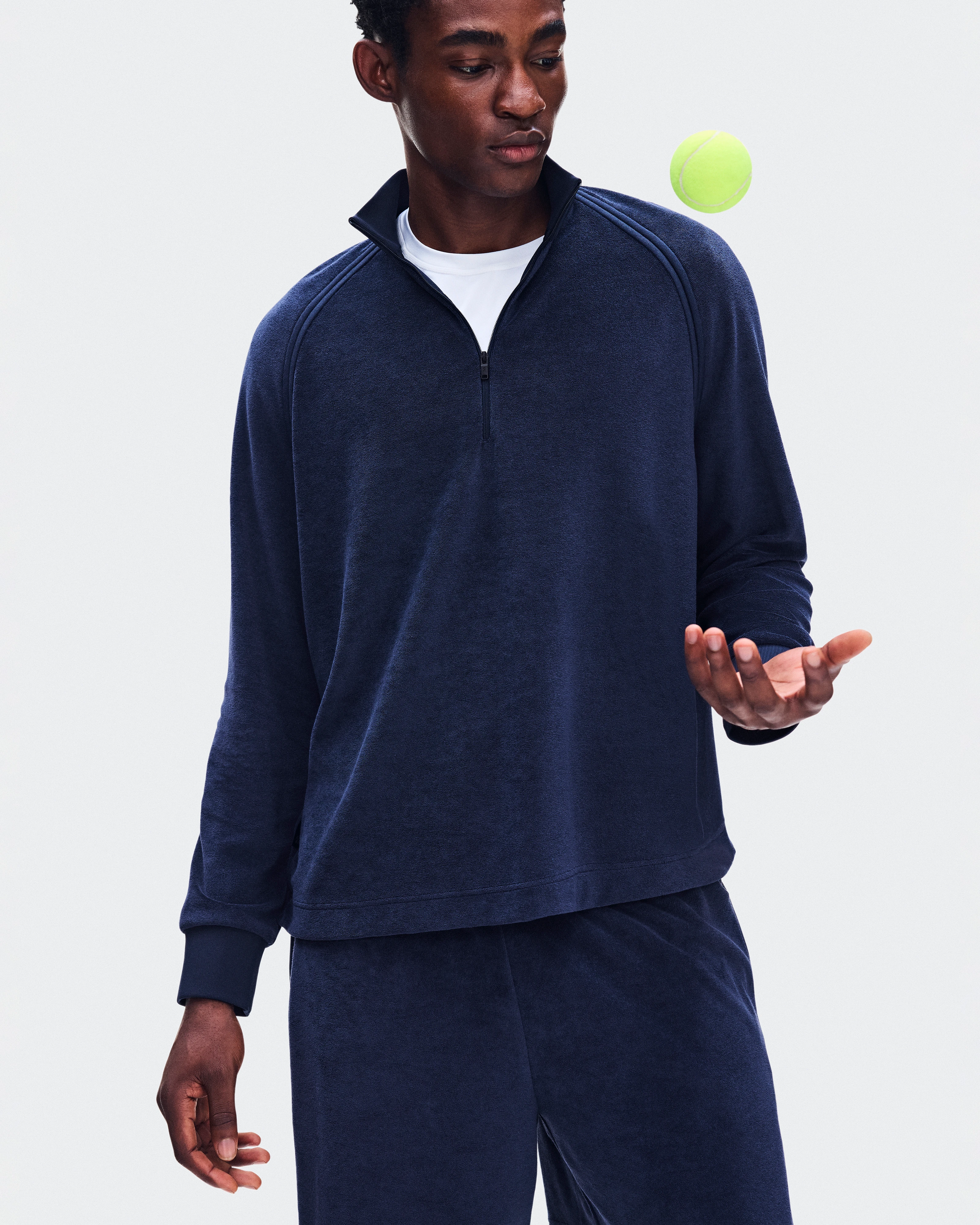 On Courtside Pullover Terry Inkwell Homme Sweats à capuche et sweats