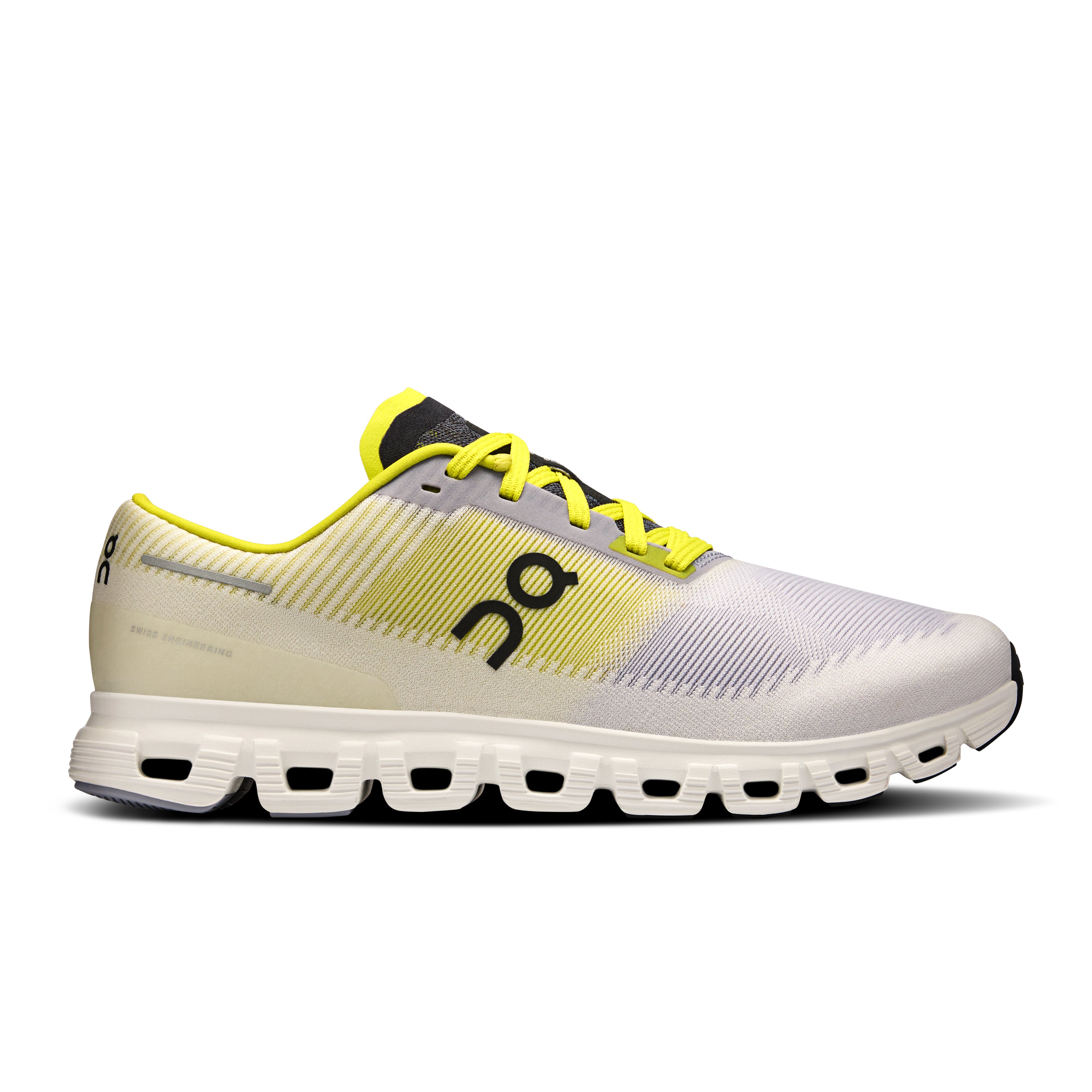 On Cloud 6 Push Lilac & Lime Homme – Quotidien, super-mousse Helion™, respirante Chaussures