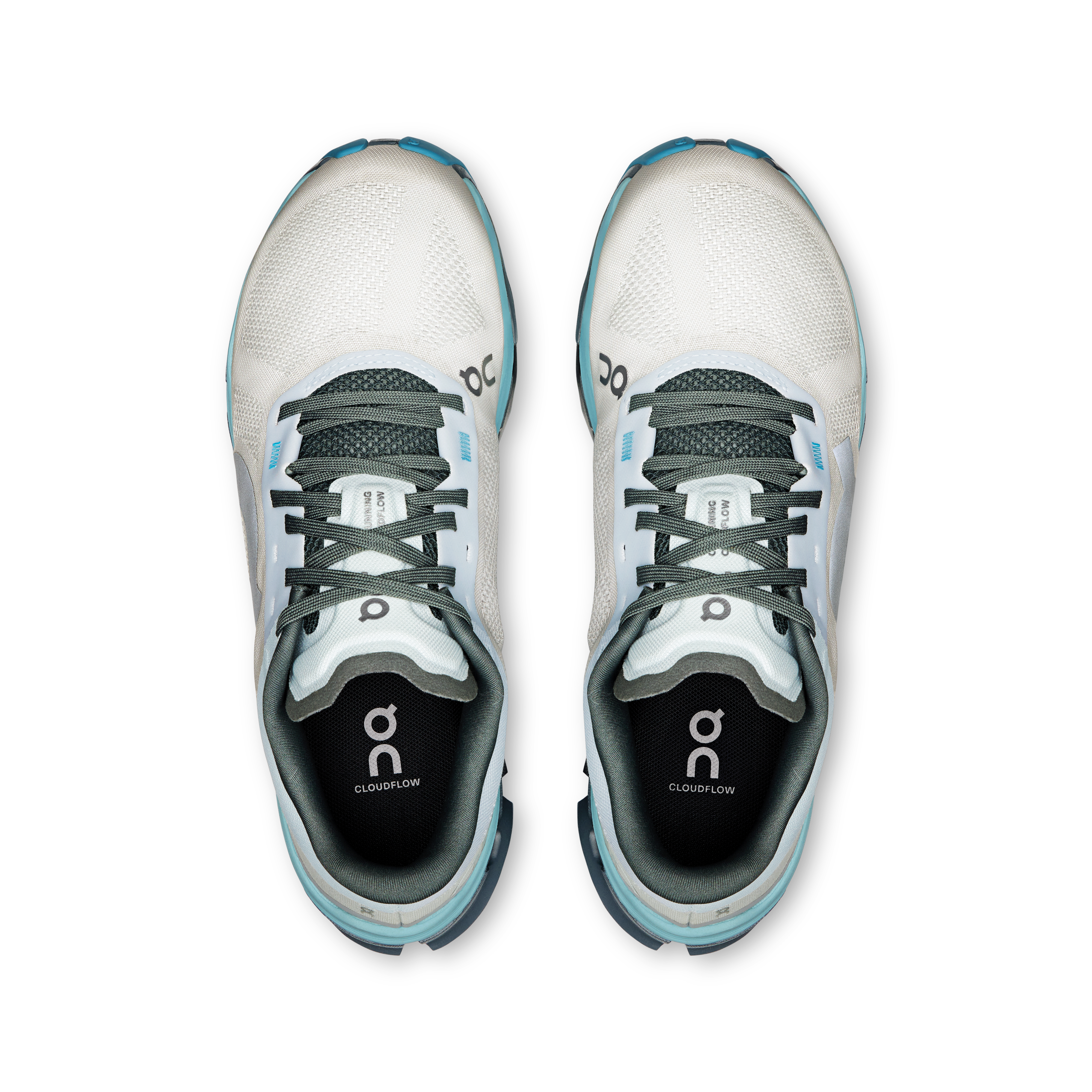 On Cloudflow 5 Arctic & Stone Femme Running sur route Chaussures