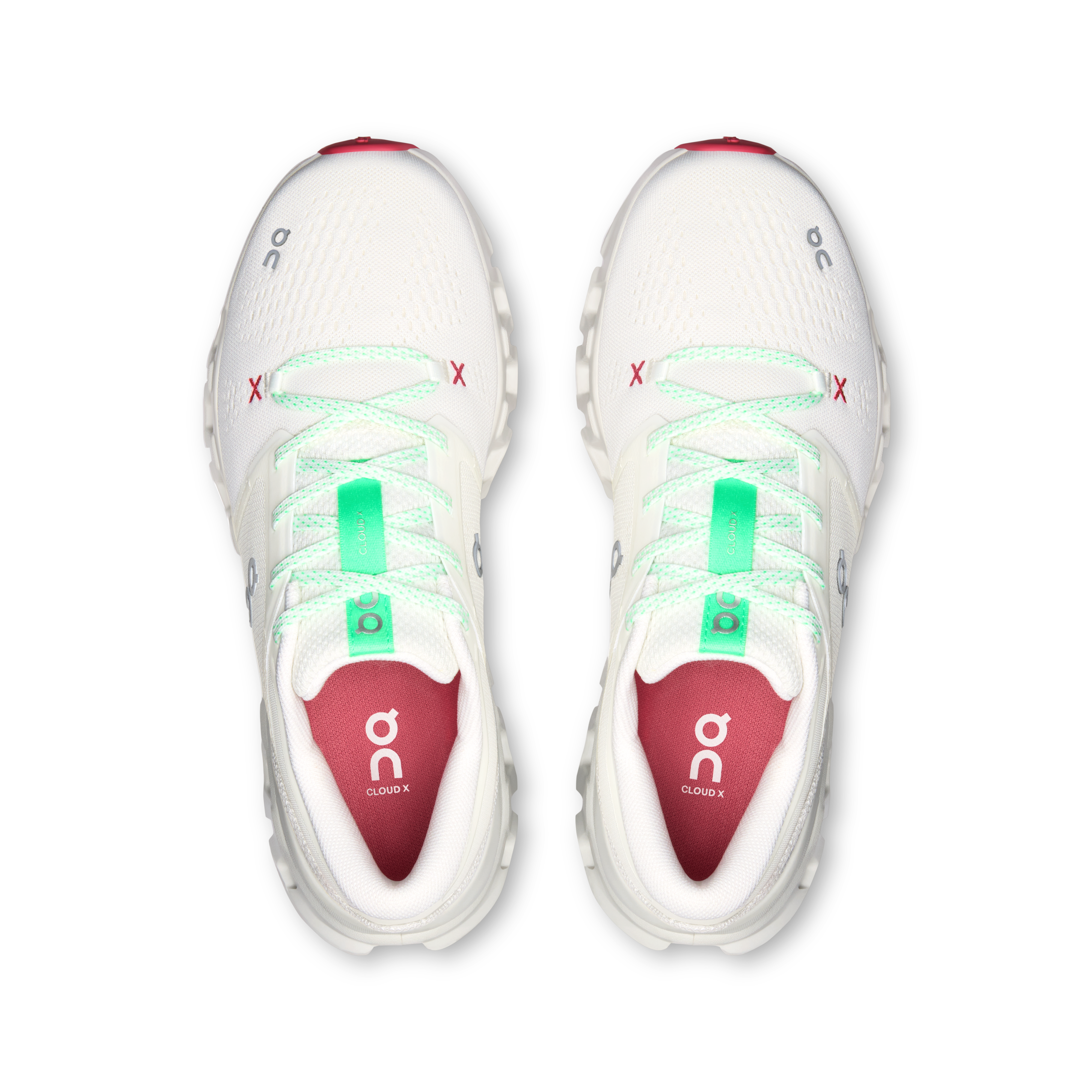 On Cloud X 5 Ivory & Ice Femme Active Life Chaussures