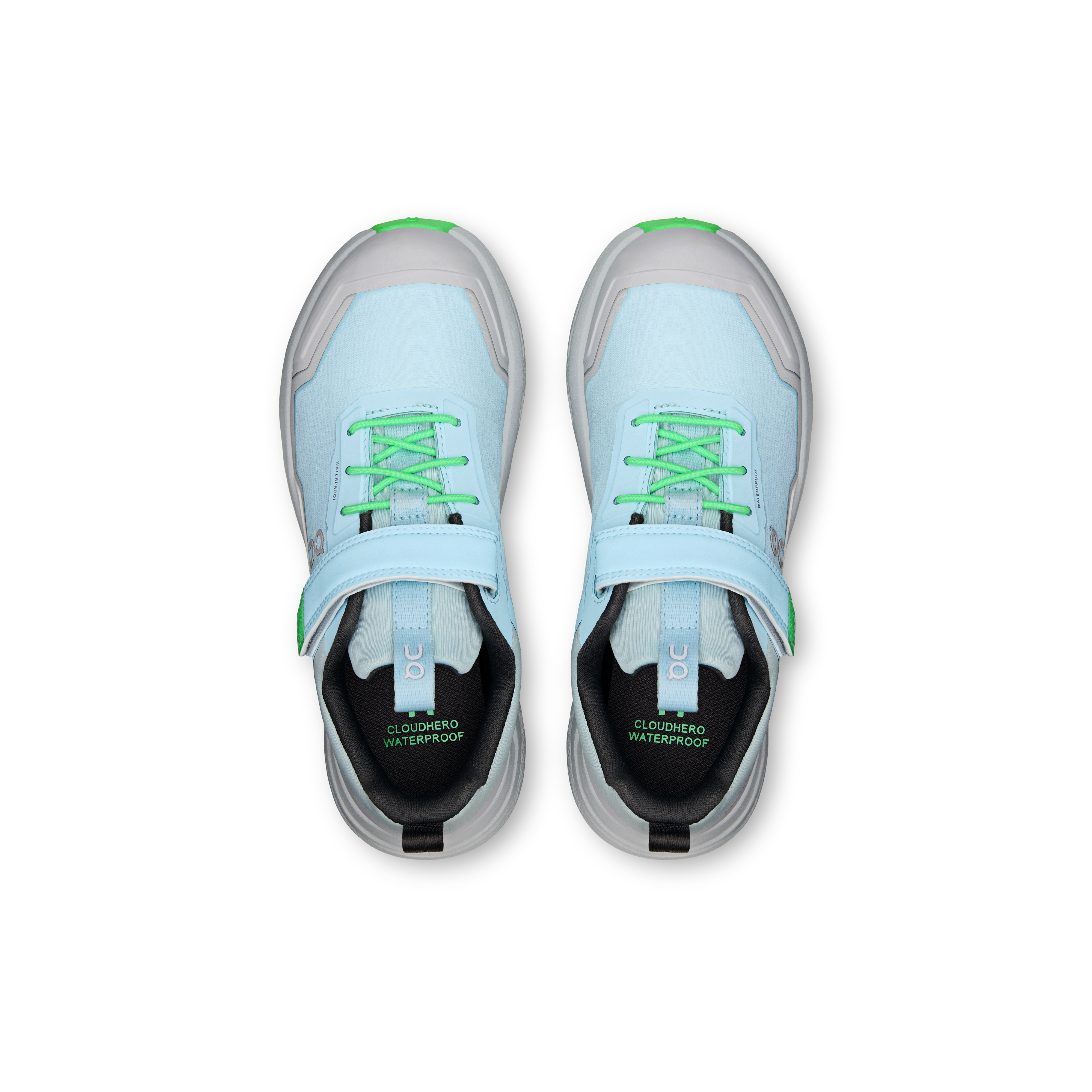 On Cloudhero Waterproof Topaz & Glacier Enfant Active Life Chaussures