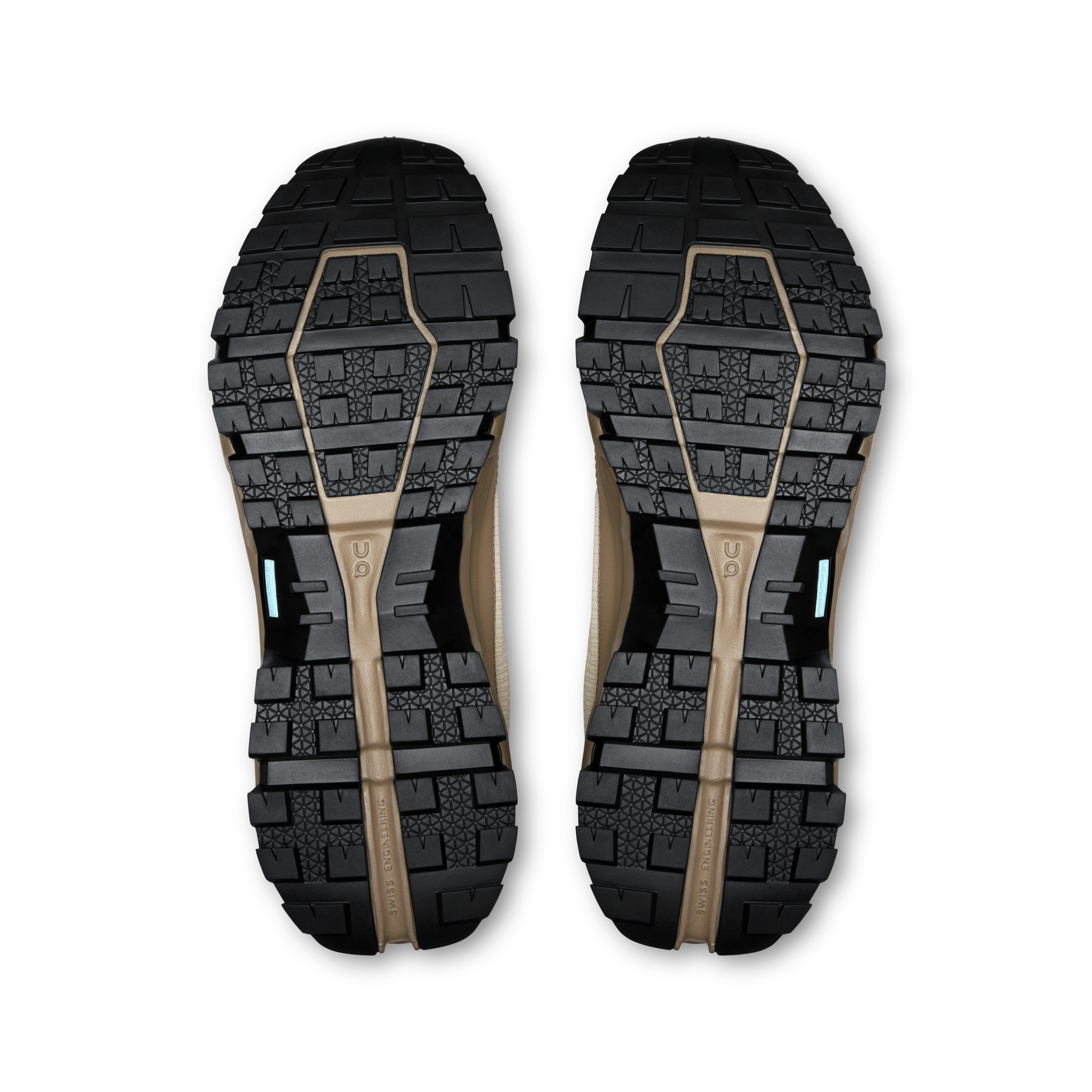 On Cloudrock Low Waterproof Grain & Soba Homme Randonnée Chaussures