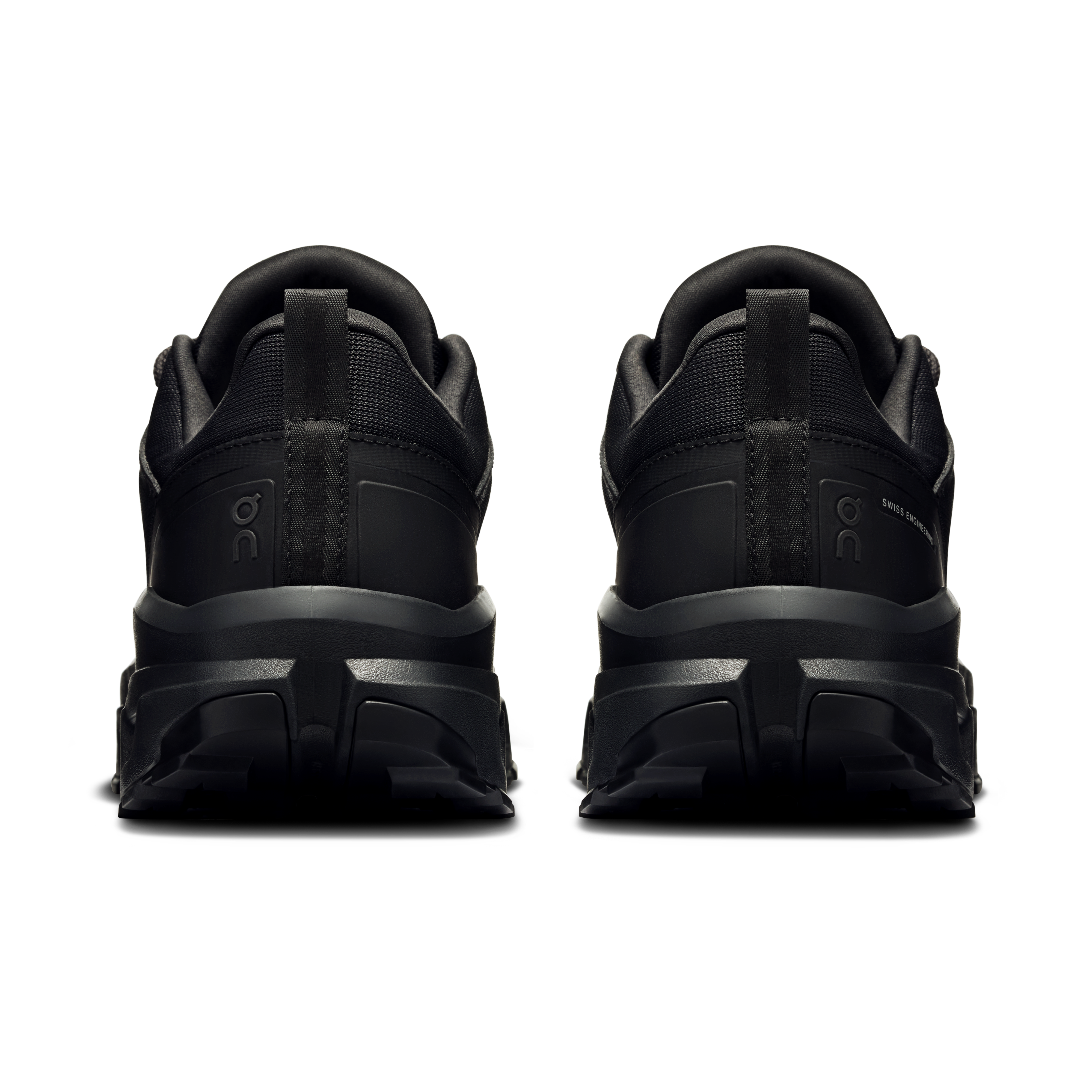On Cloudrock Low Waterproof Black & Black Homme Randonnée Chaussures