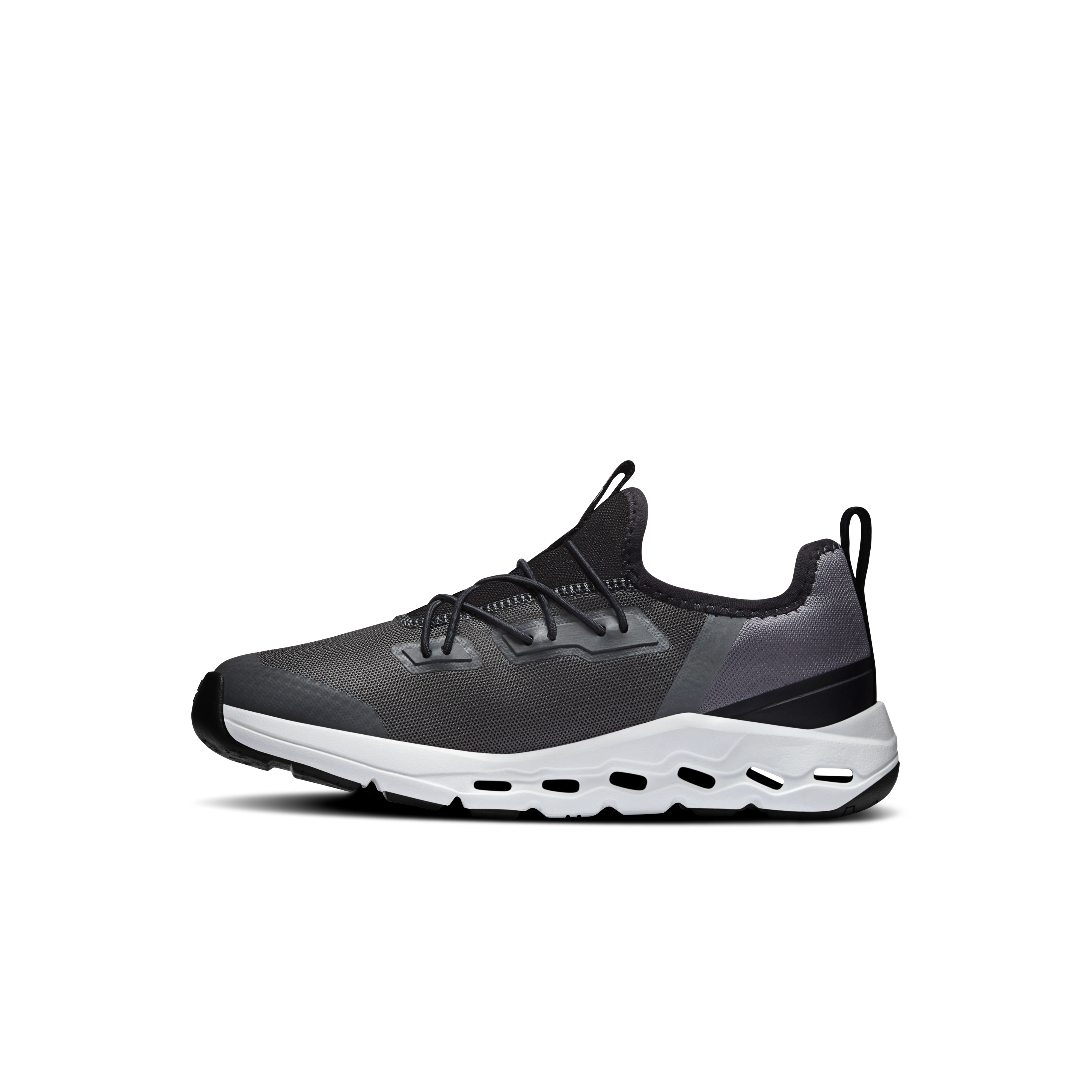 On Cloudleap Black & White Enfant Active Life Chaussures
