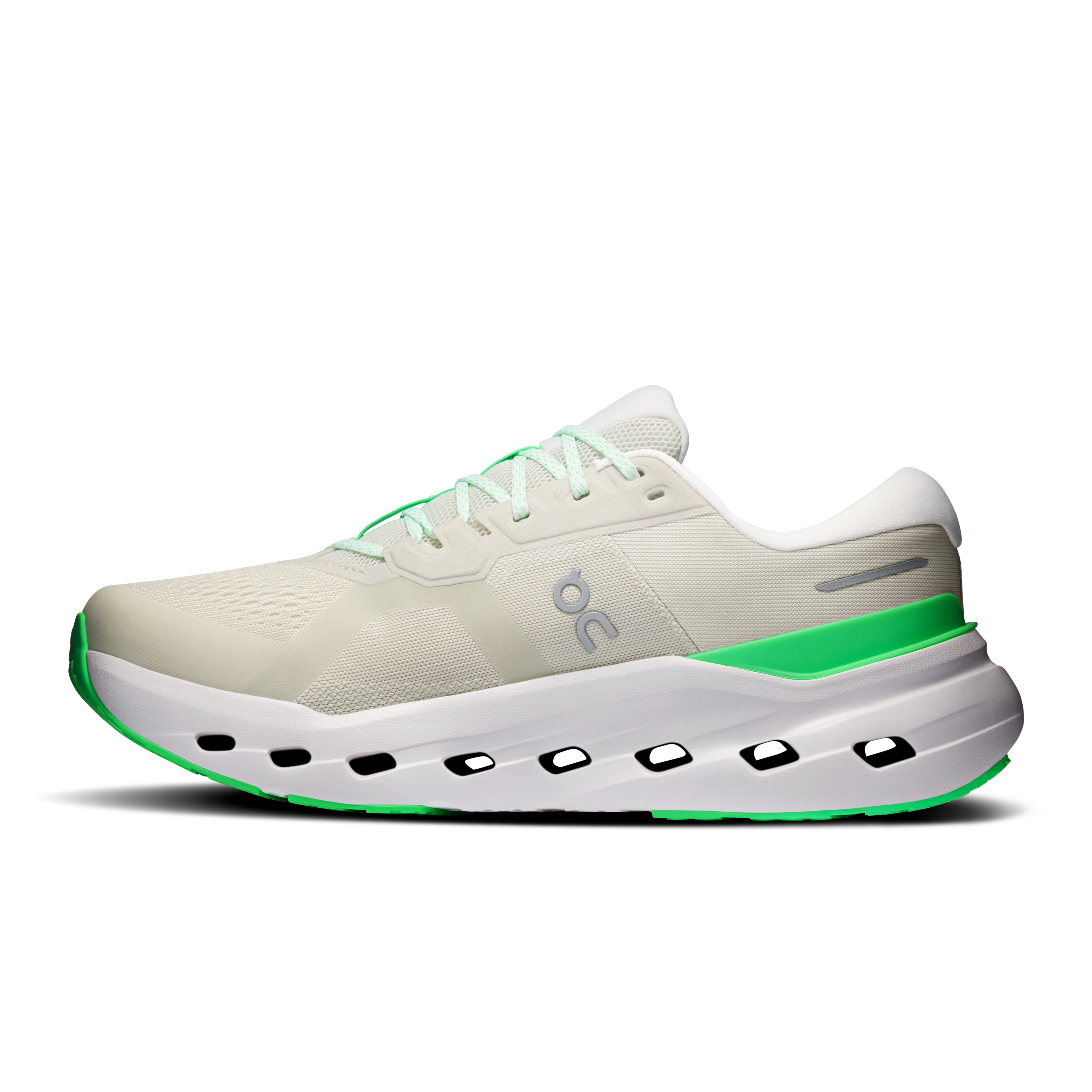 On Cloudrunner 3 Wide Ghost & Verdite Homme – Running quotidien, foulées stables Chaussures