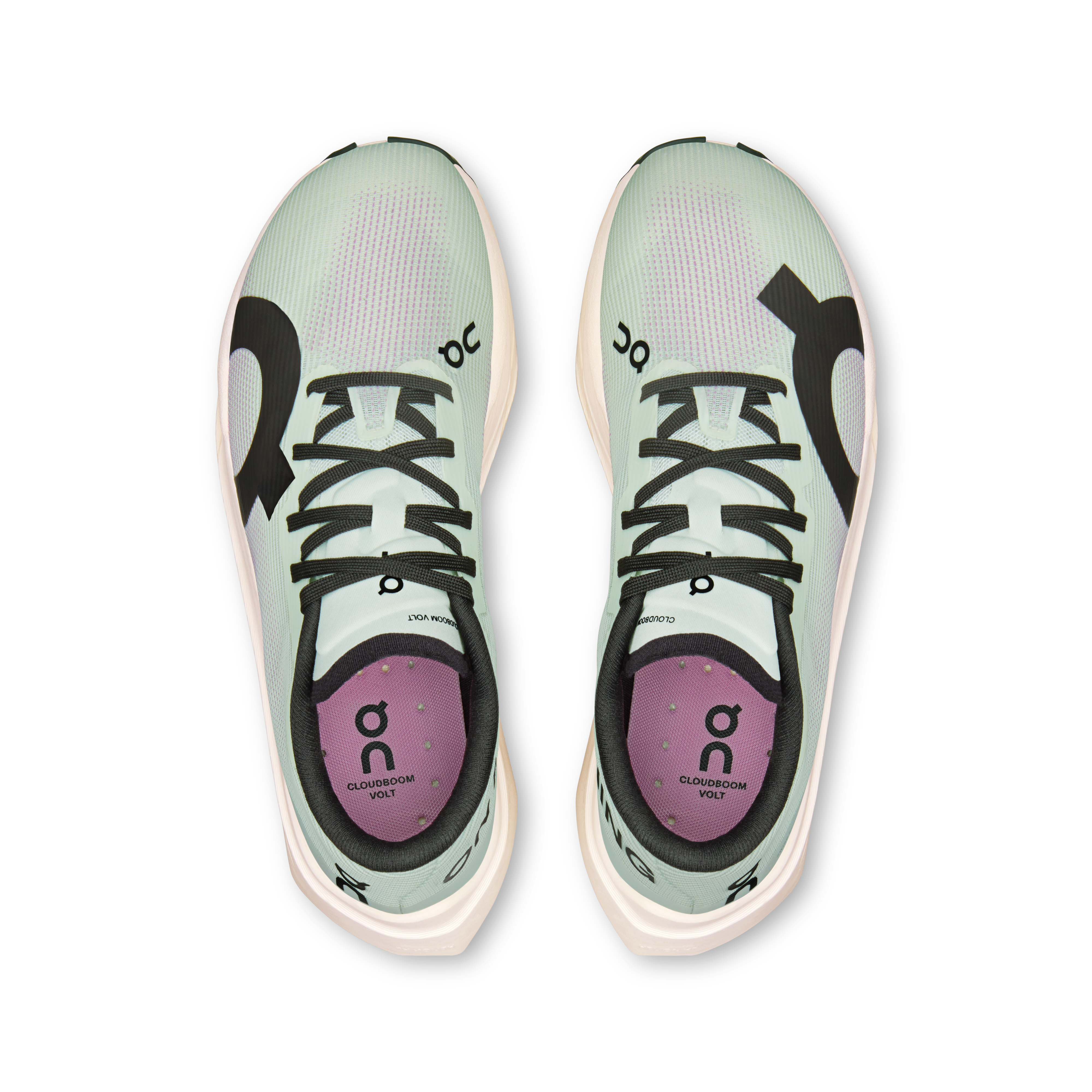 On Cloudboom Volt Iceberg & Sakura Femme Running sur route Chaussures