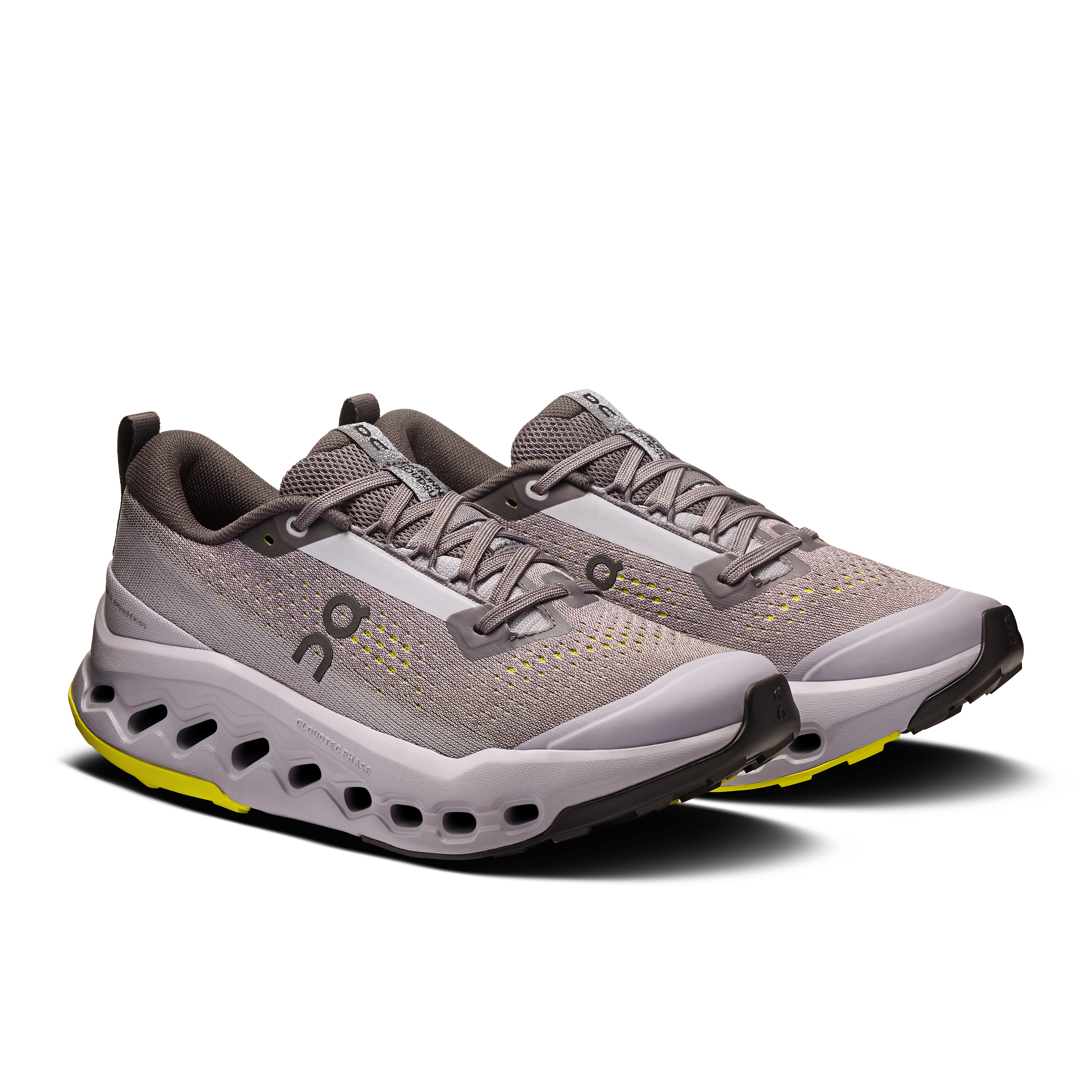 On Cloudsurfer Trail 2 Iron & Lilac Femme Running de trail Chaussures