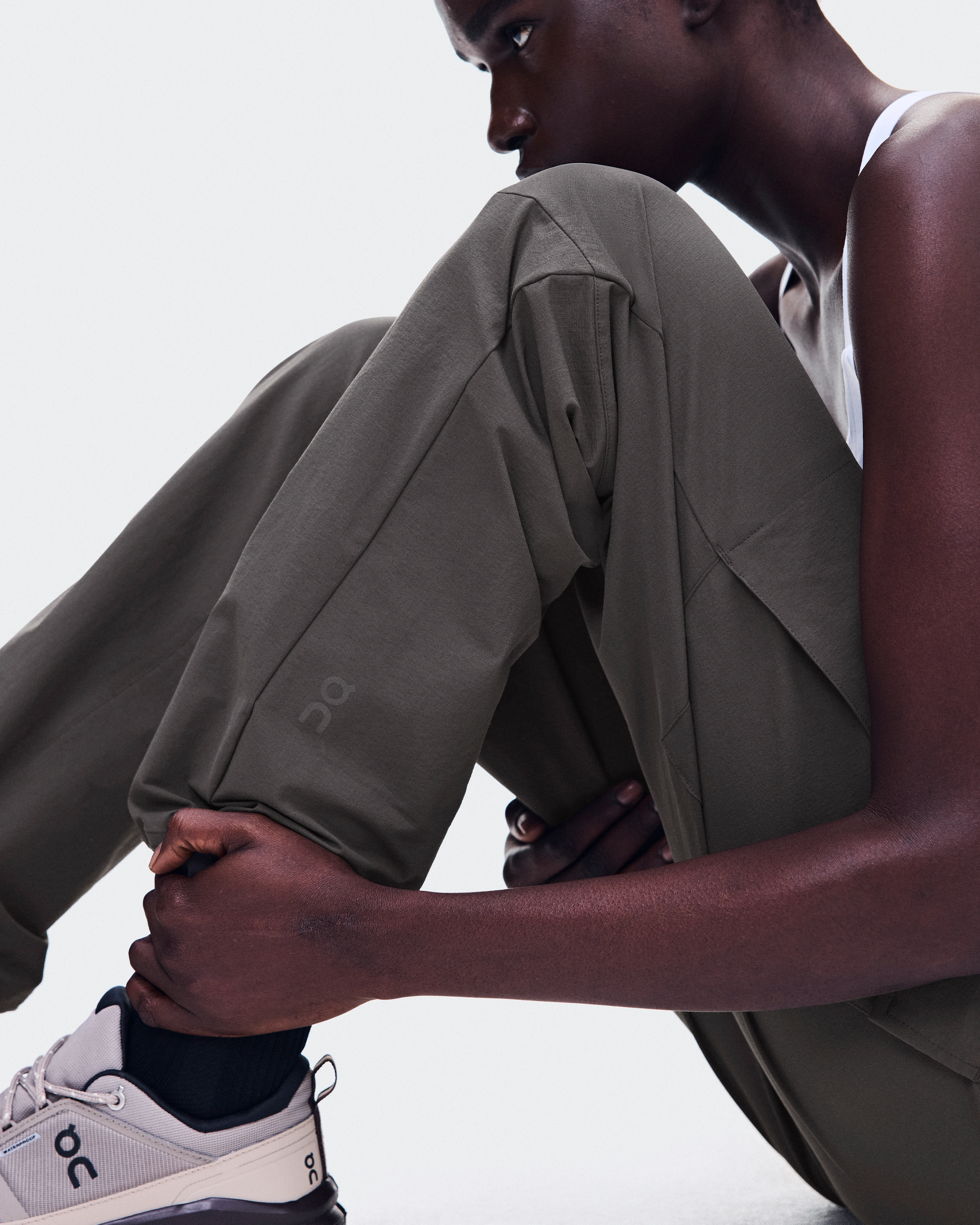 On Trek Pants Espresso Femme Pantalons