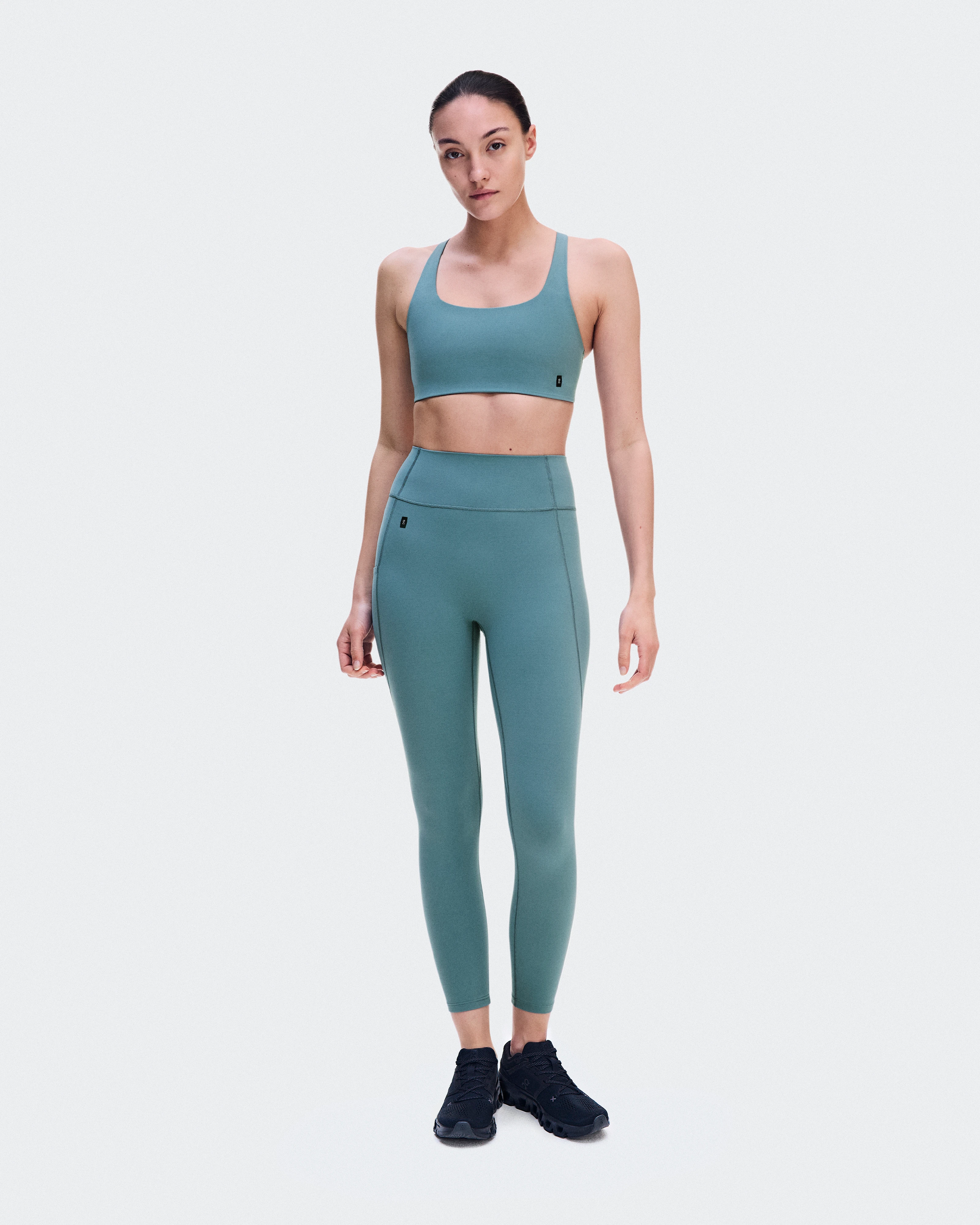 On Studio Leggings 7/8 Agave Femme Leggings