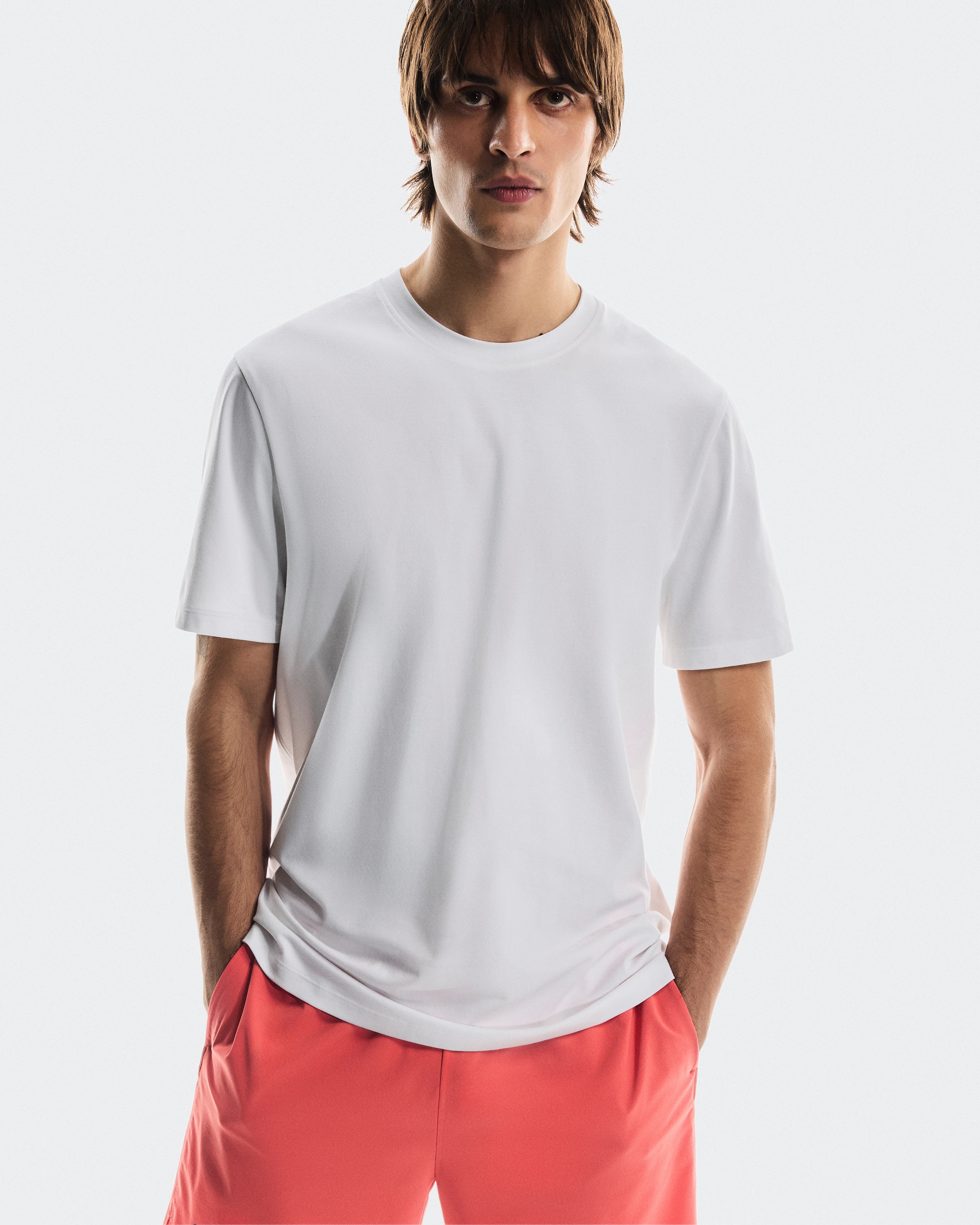 On Focus-T White Homme Hauts et t-shirts