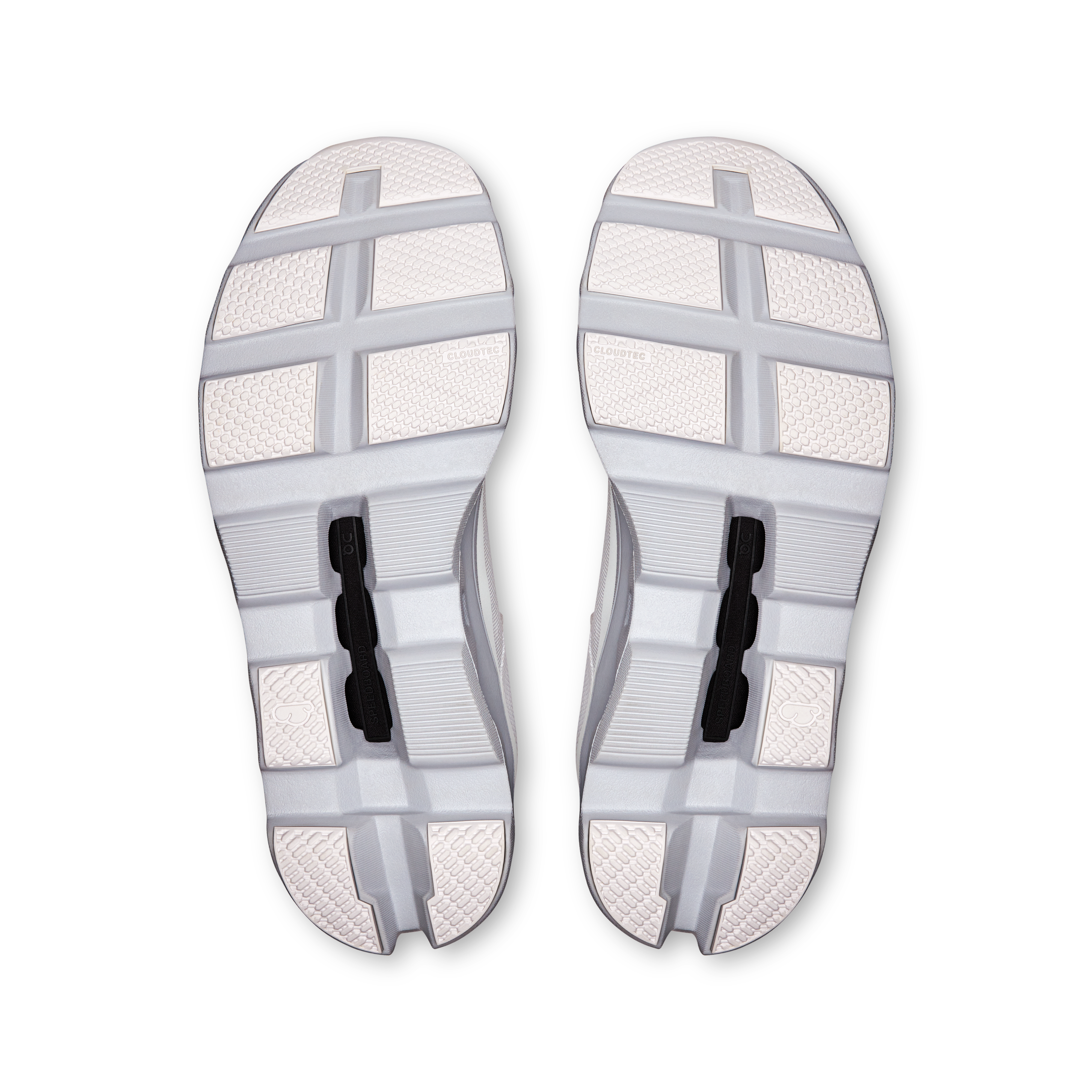 On Cloudmonster White & Glacier Homme Running sur route Chaussures