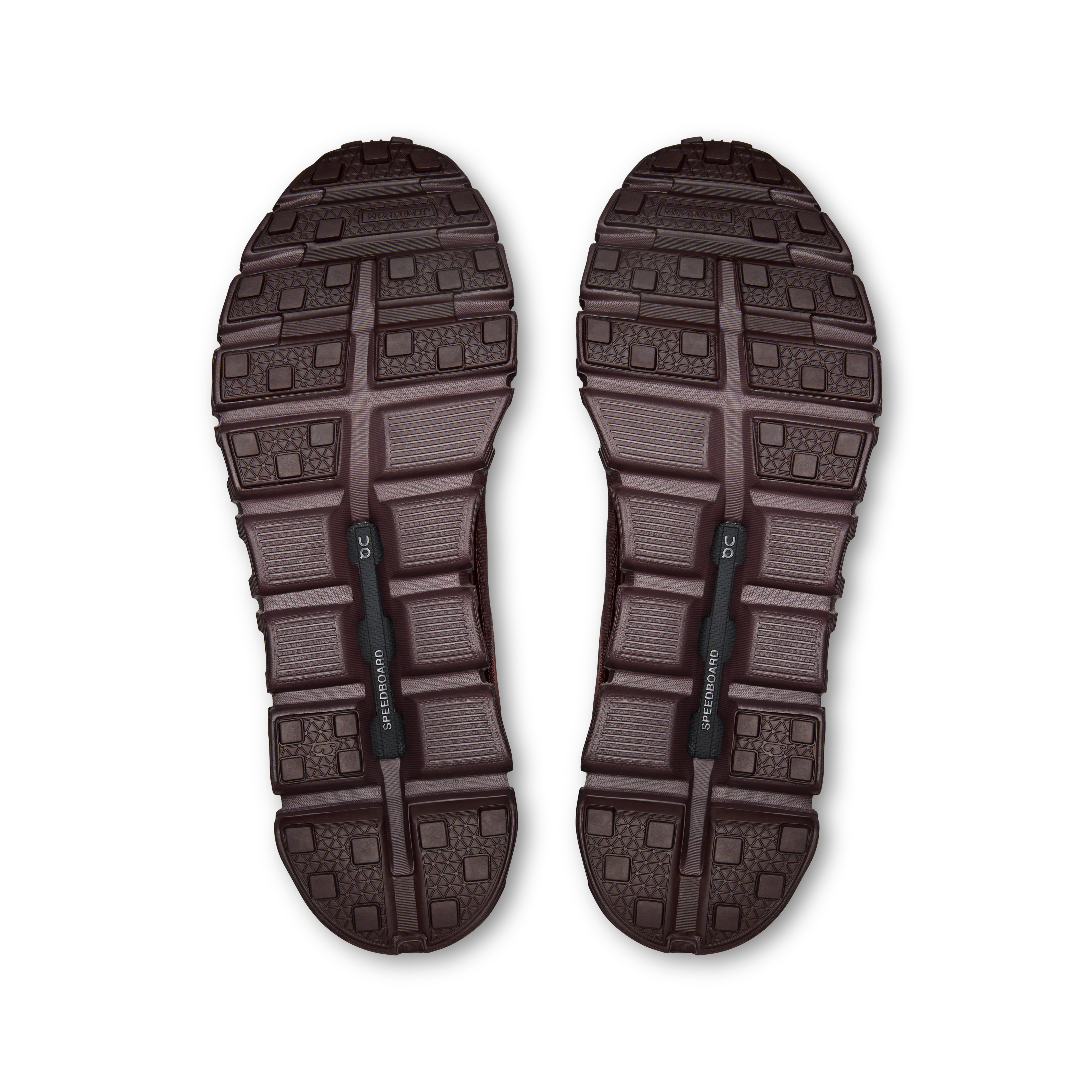 On Cloud 6 Geo Waterproof Black & Tyrian Homme Active Life Chaussures