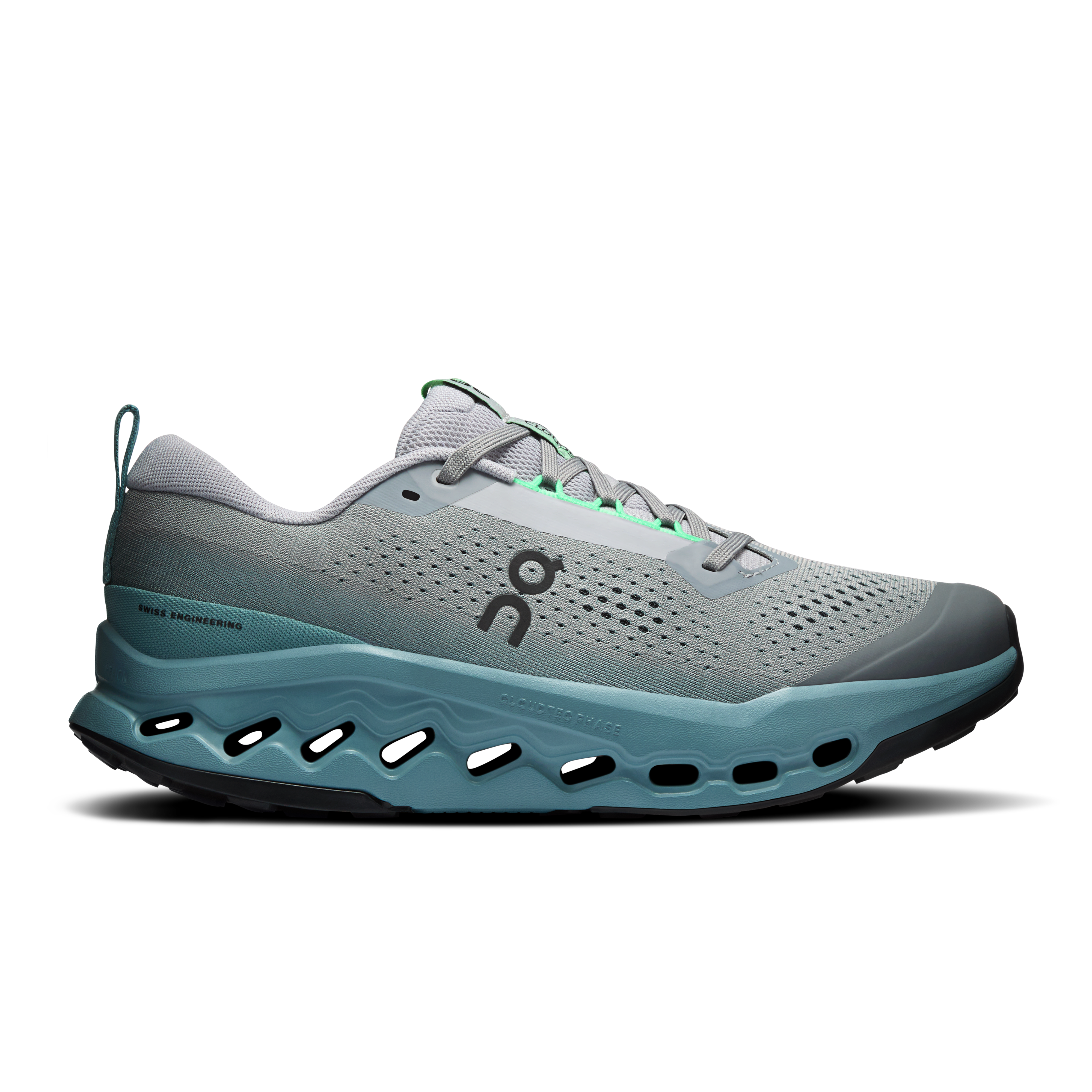 On Cloudsurfer Trail 2 Platinum & Tide Homme – Trail running, foulées agréables Chaussures