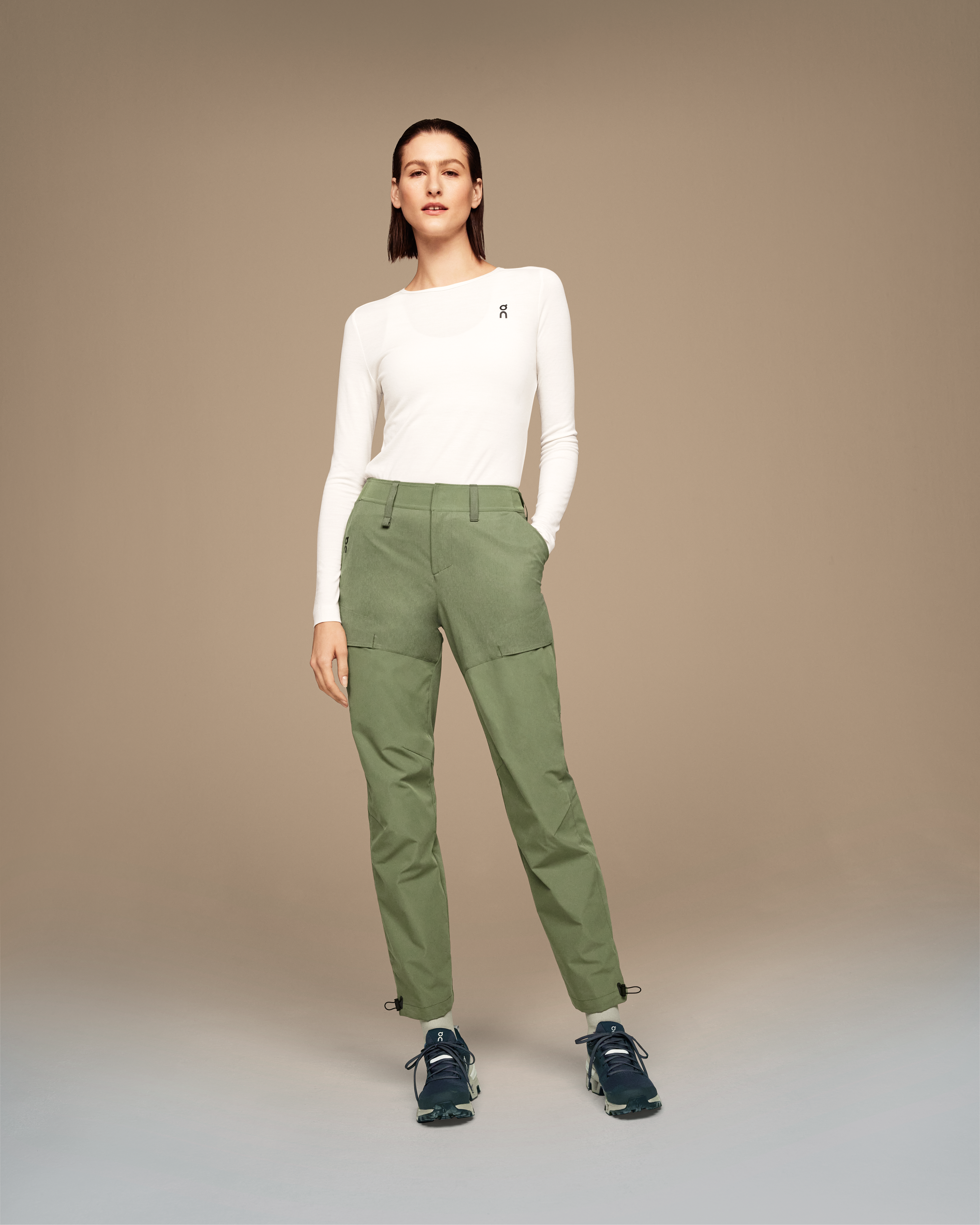 On Explorer Pants Taiga Femme Pantalons