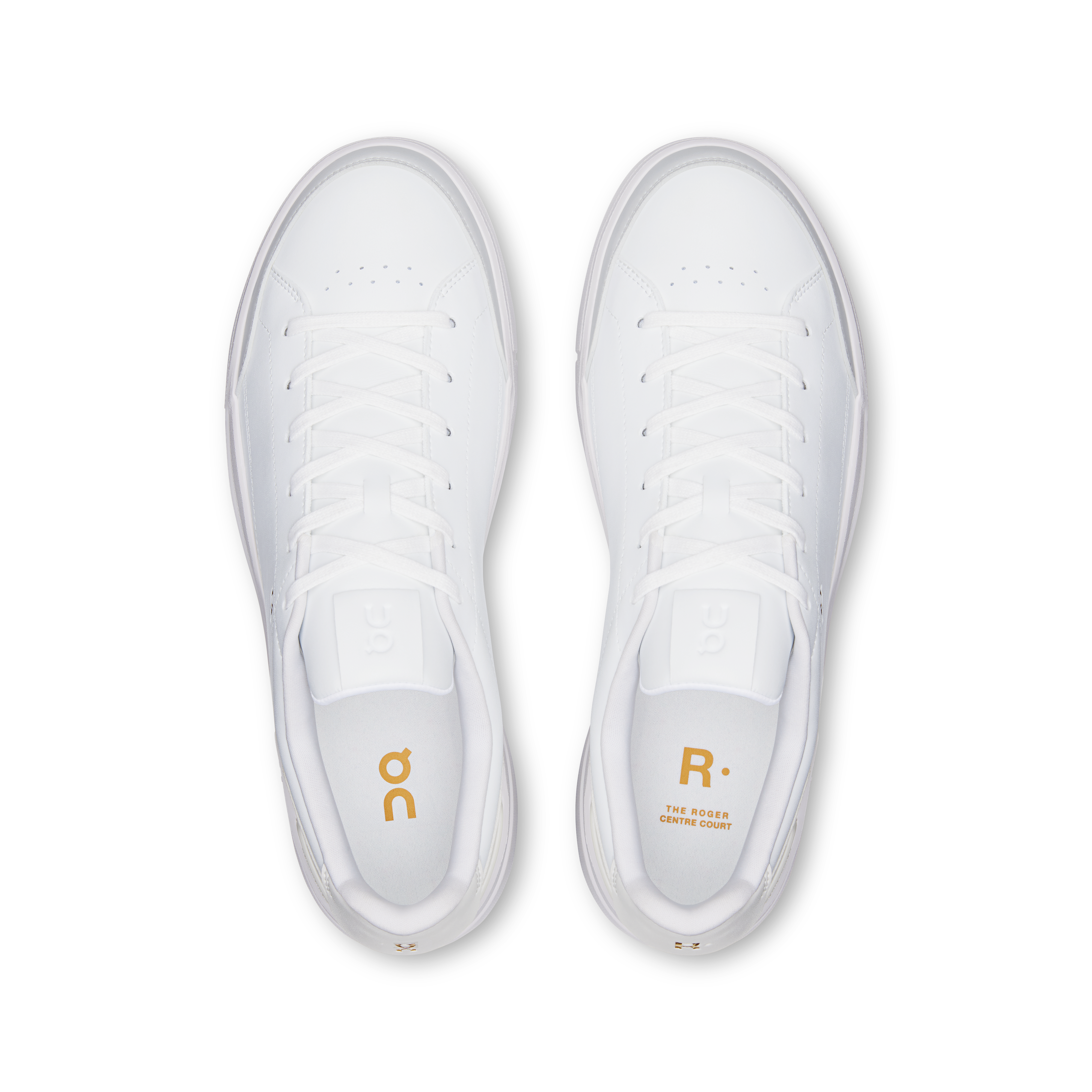 On THE ROGER Centre Court White & White Homme Active Life Chaussures