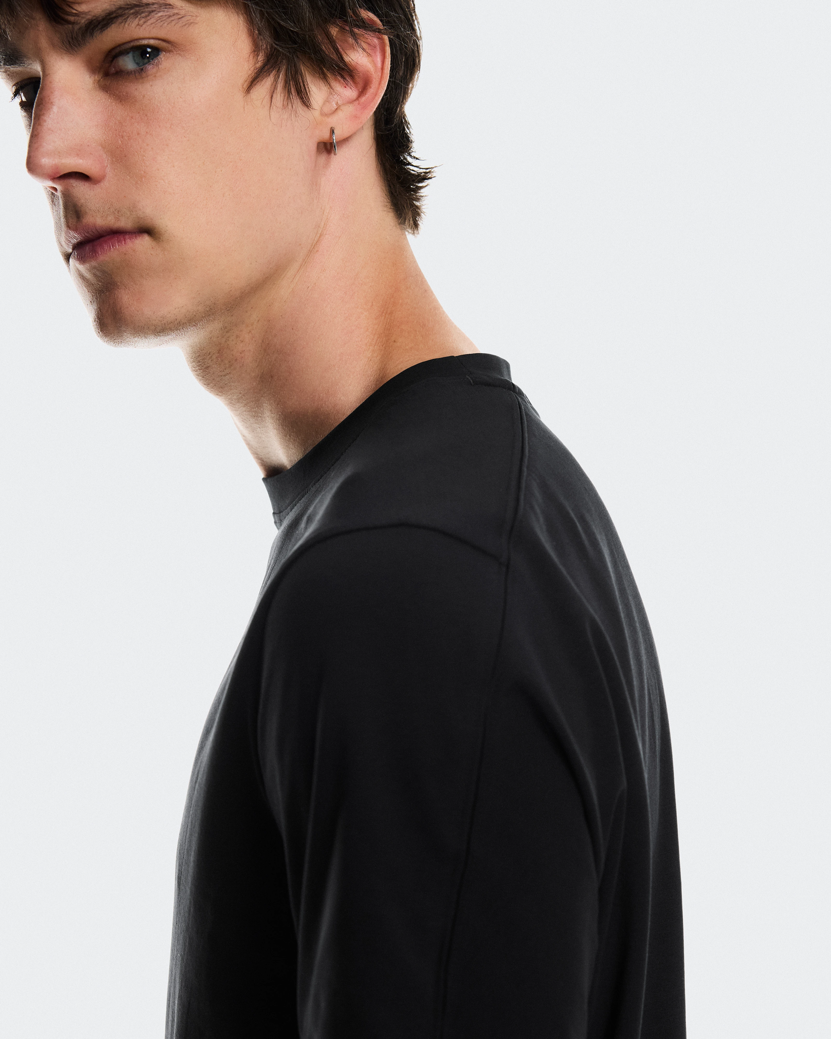 On Focus-T Black Homme Hauts et t-shirts