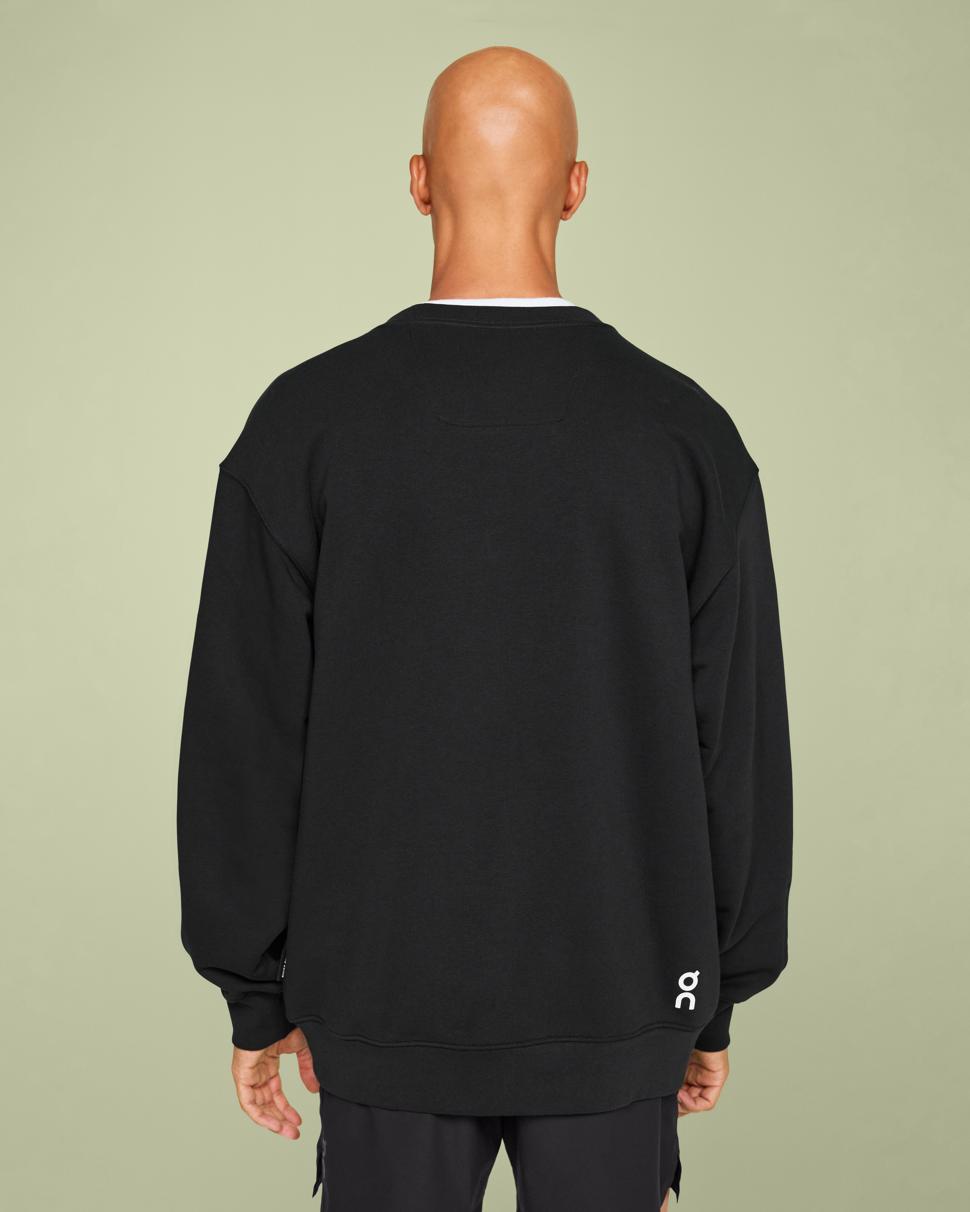 On Club Crew Black Homme Sweats à capuche et sweats