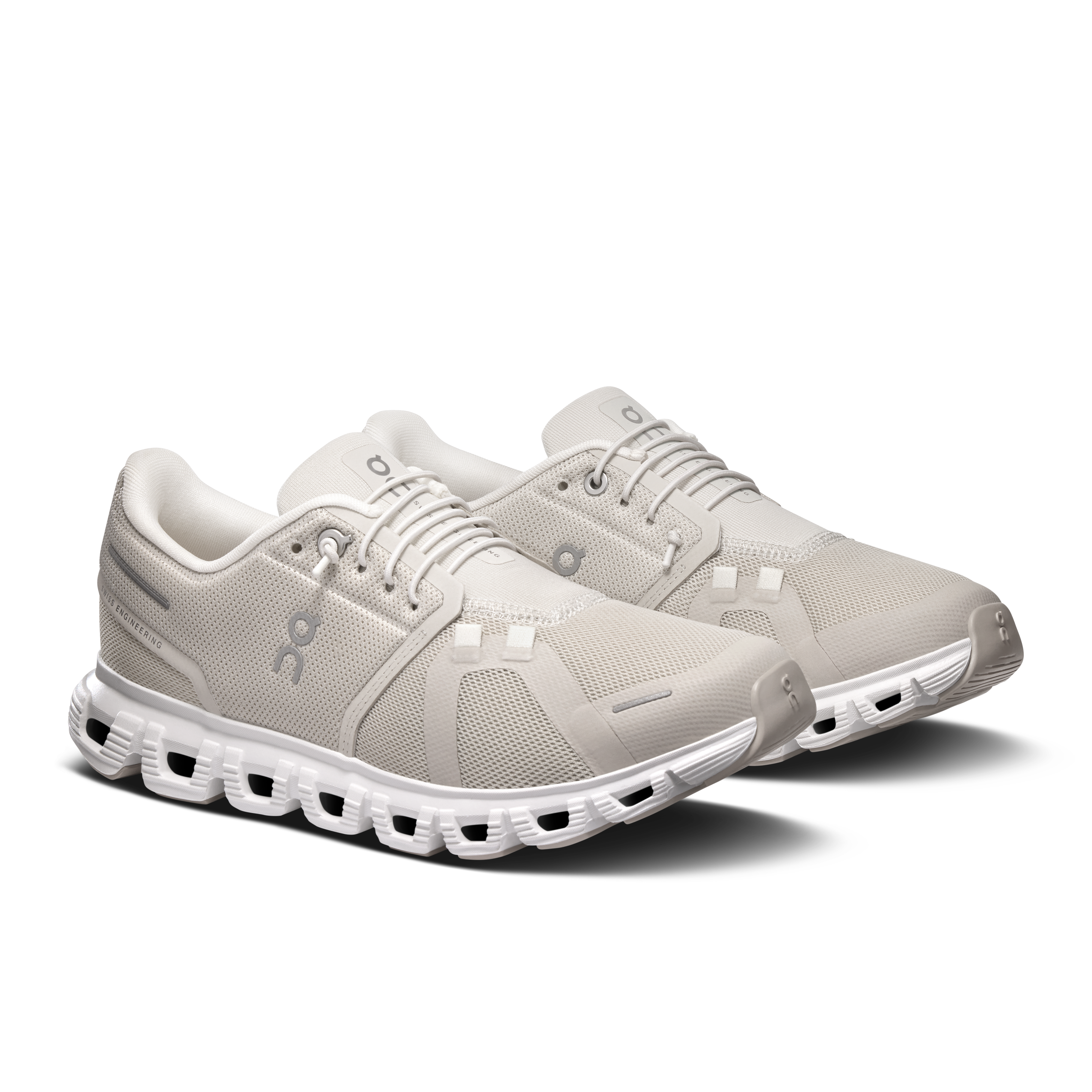 On Cloud 6 Pearl & White Femme Active Life Chaussures