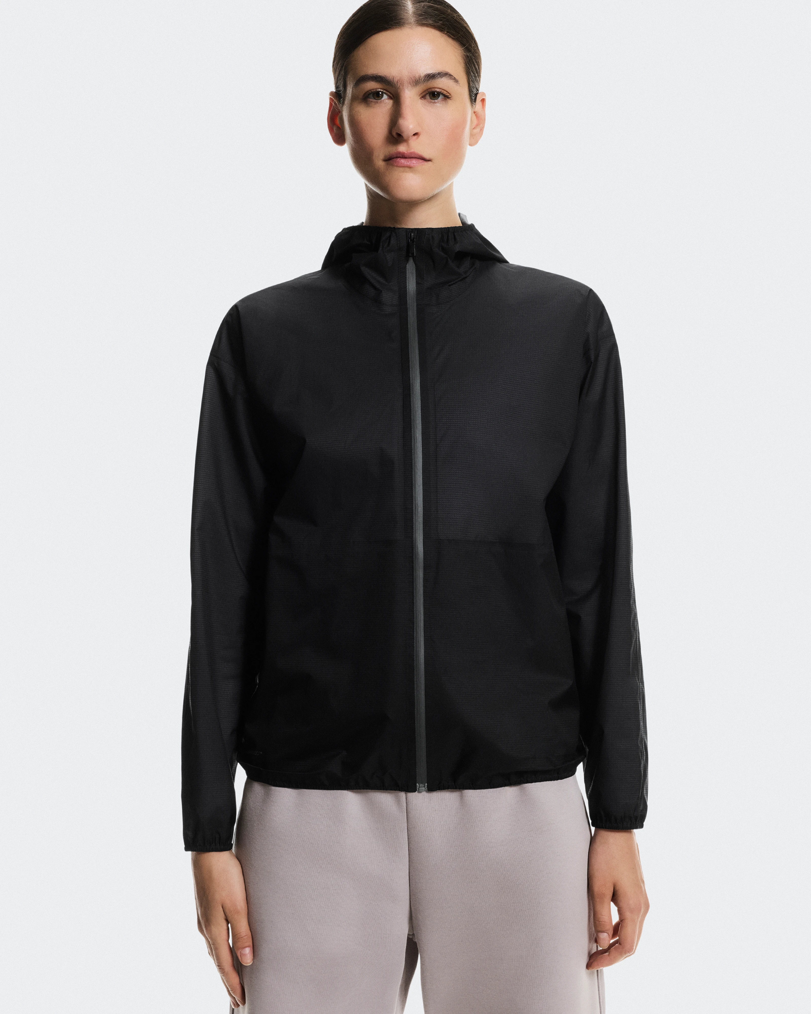 On Explore Lightweight Waterproof Jacket Black Femme Vestes