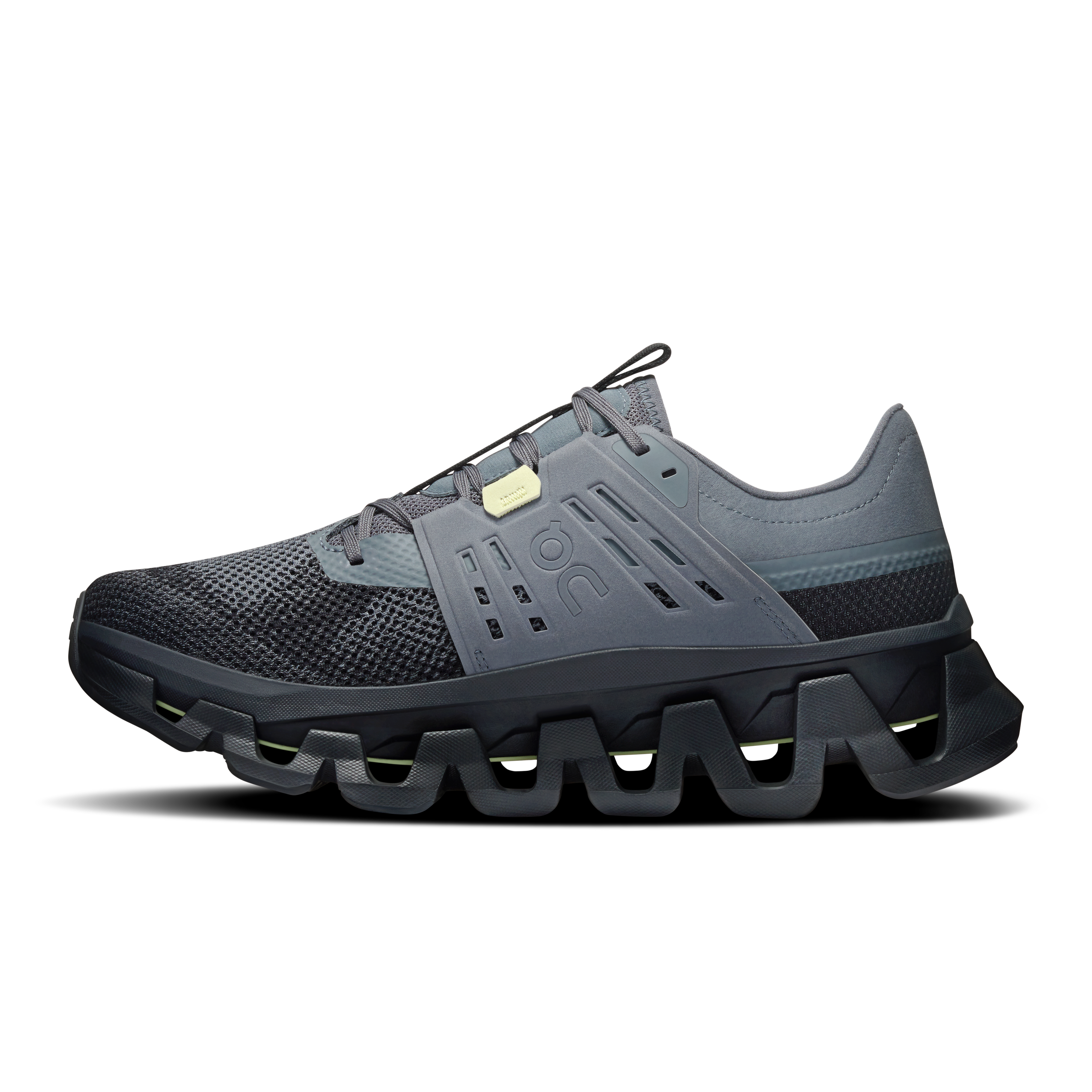 On Cloudswift Amp Stone & Black Homme Active Life Chaussures