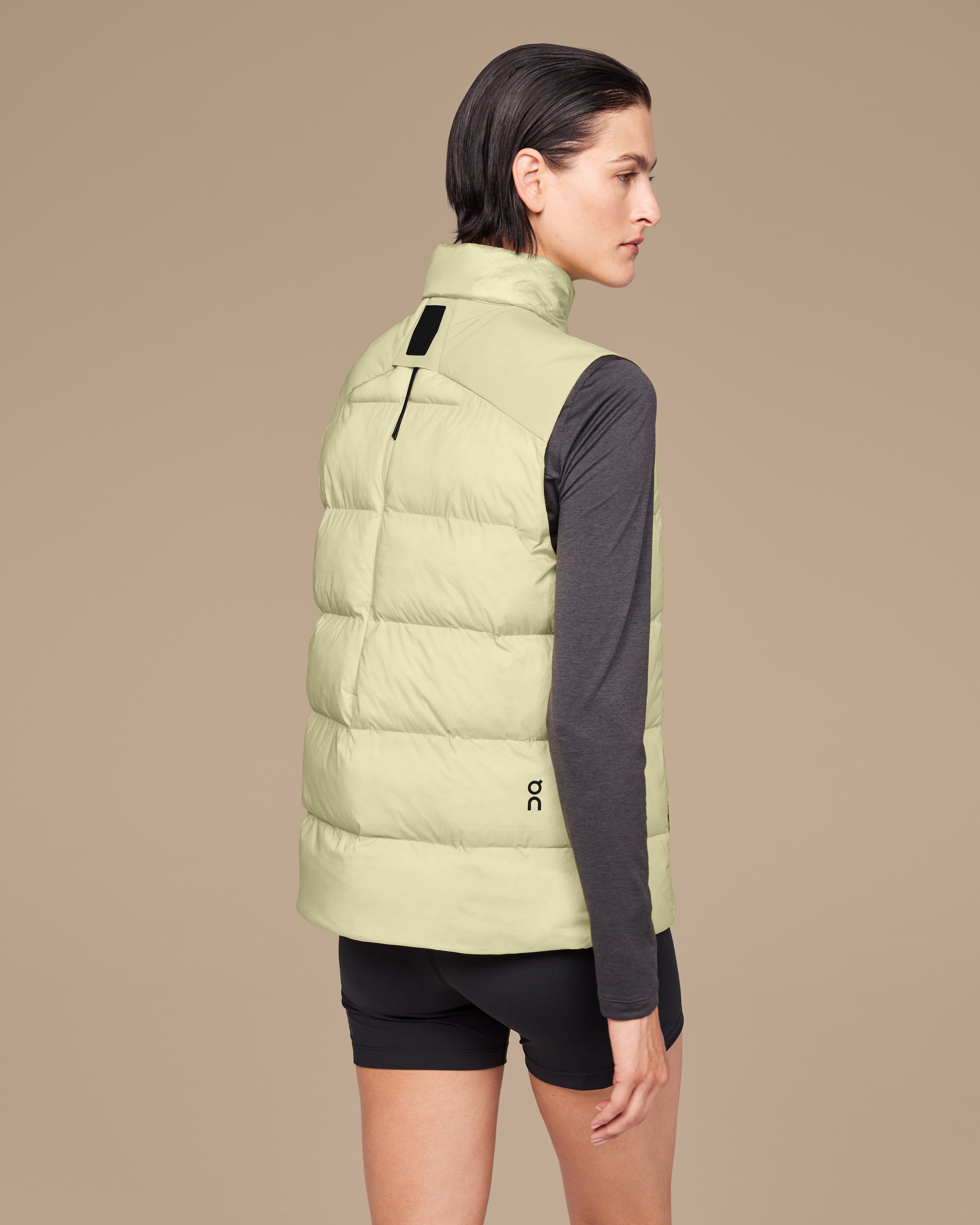 On Challenger Vest Endive Femme Vestes