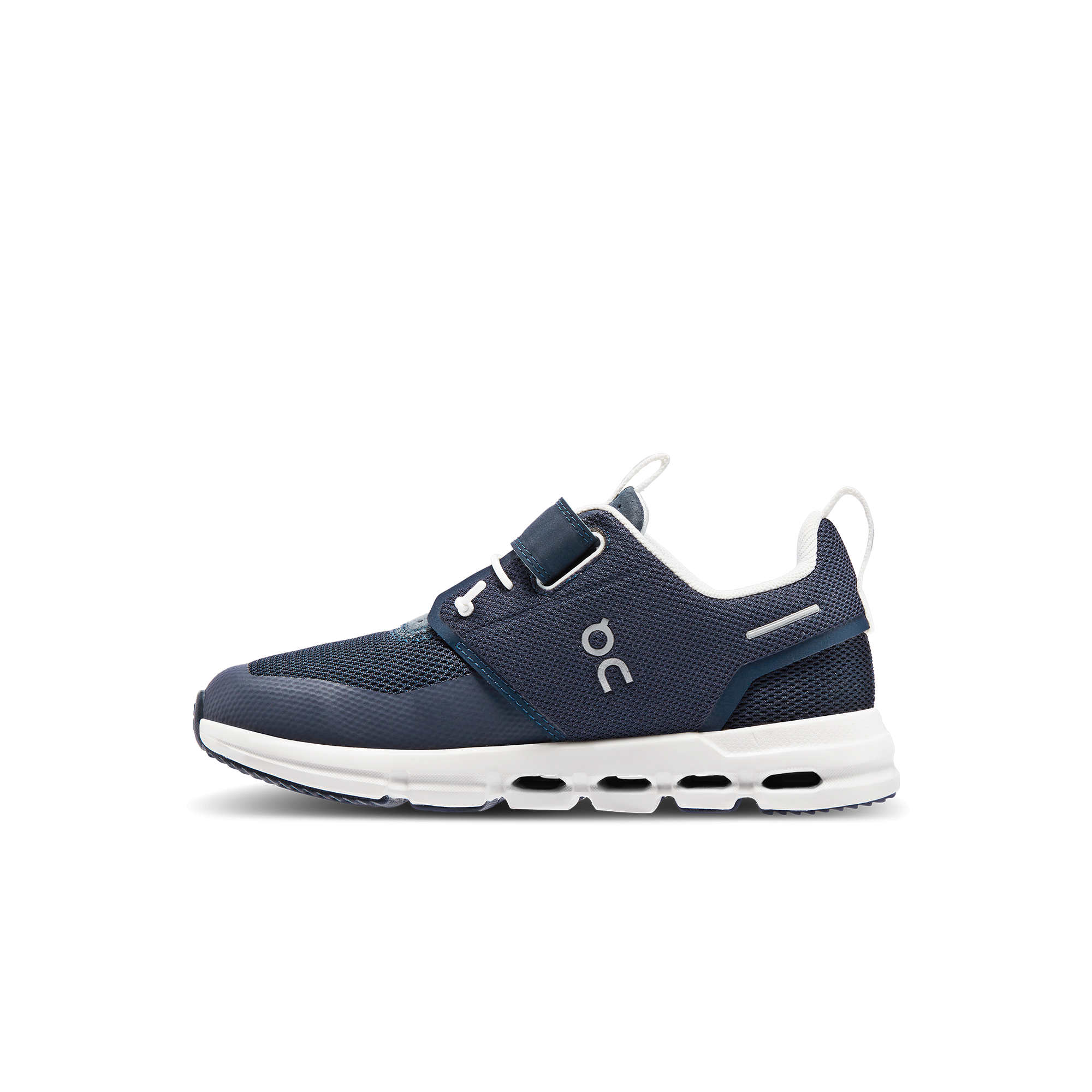 On Cloud Play Midnight & White Enfant Active Life Chaussures