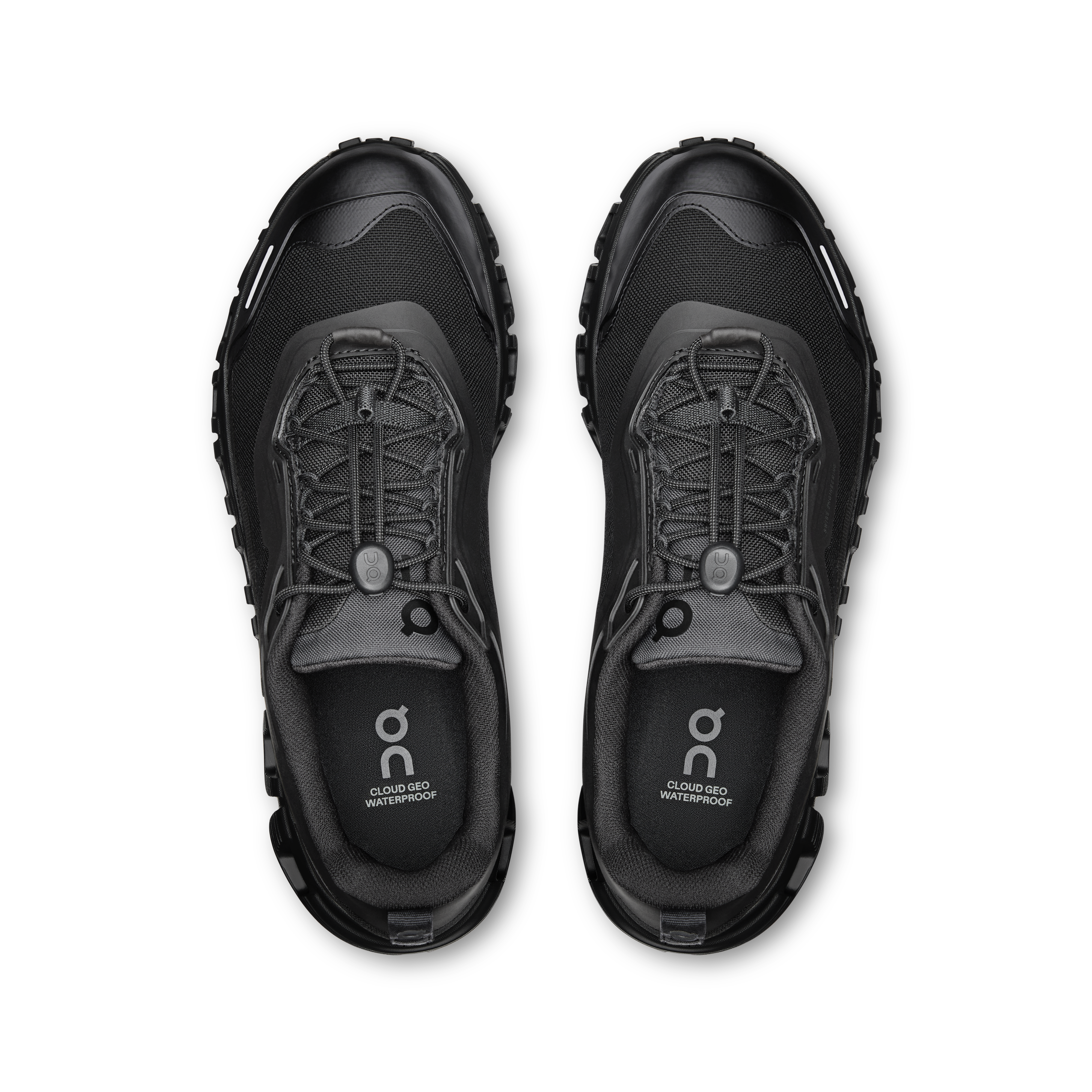 On Cloud 6 Geo Waterproof Black & Black Femme Active Life Chaussures