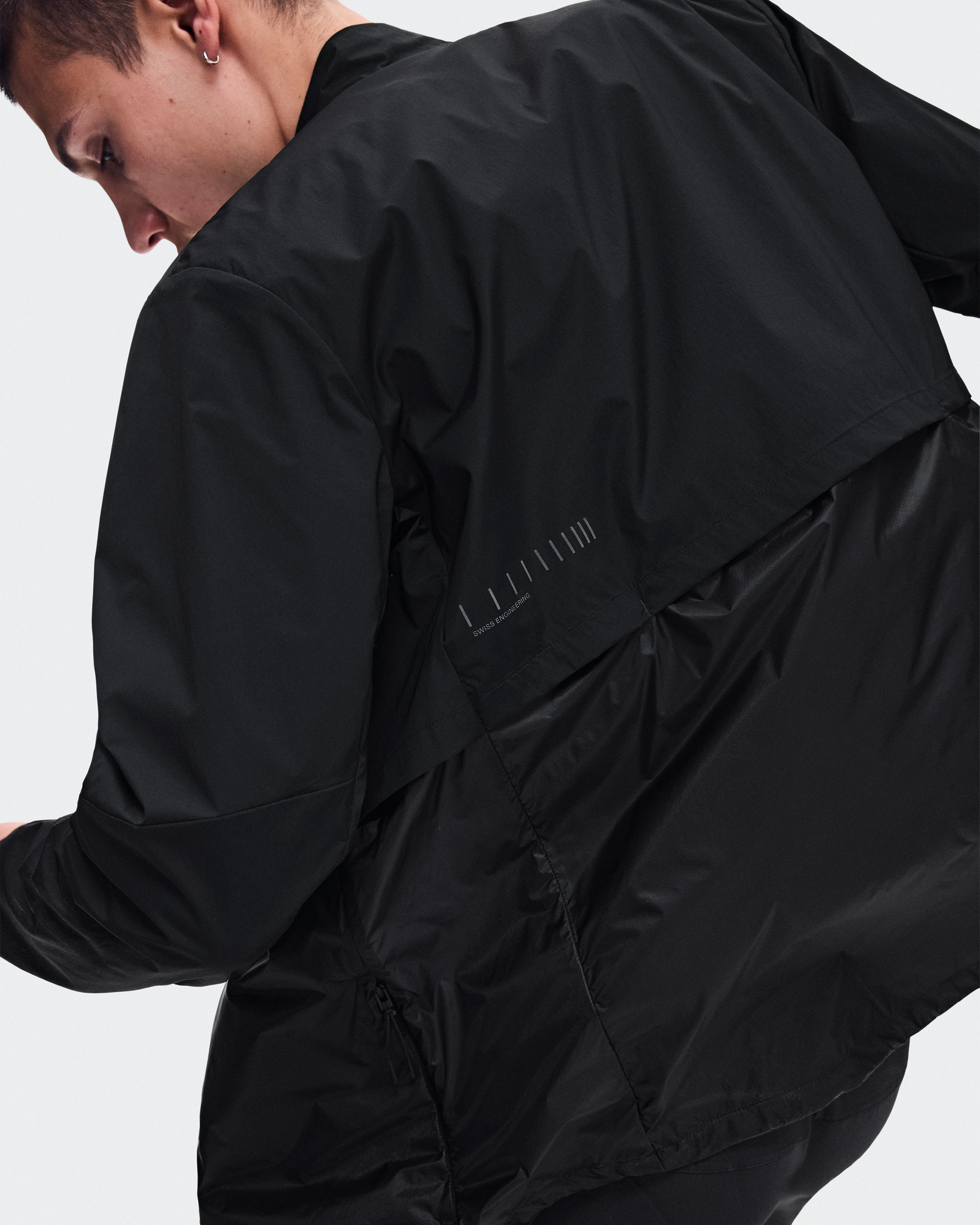 On Weather Jacket Black Homme Vestes
