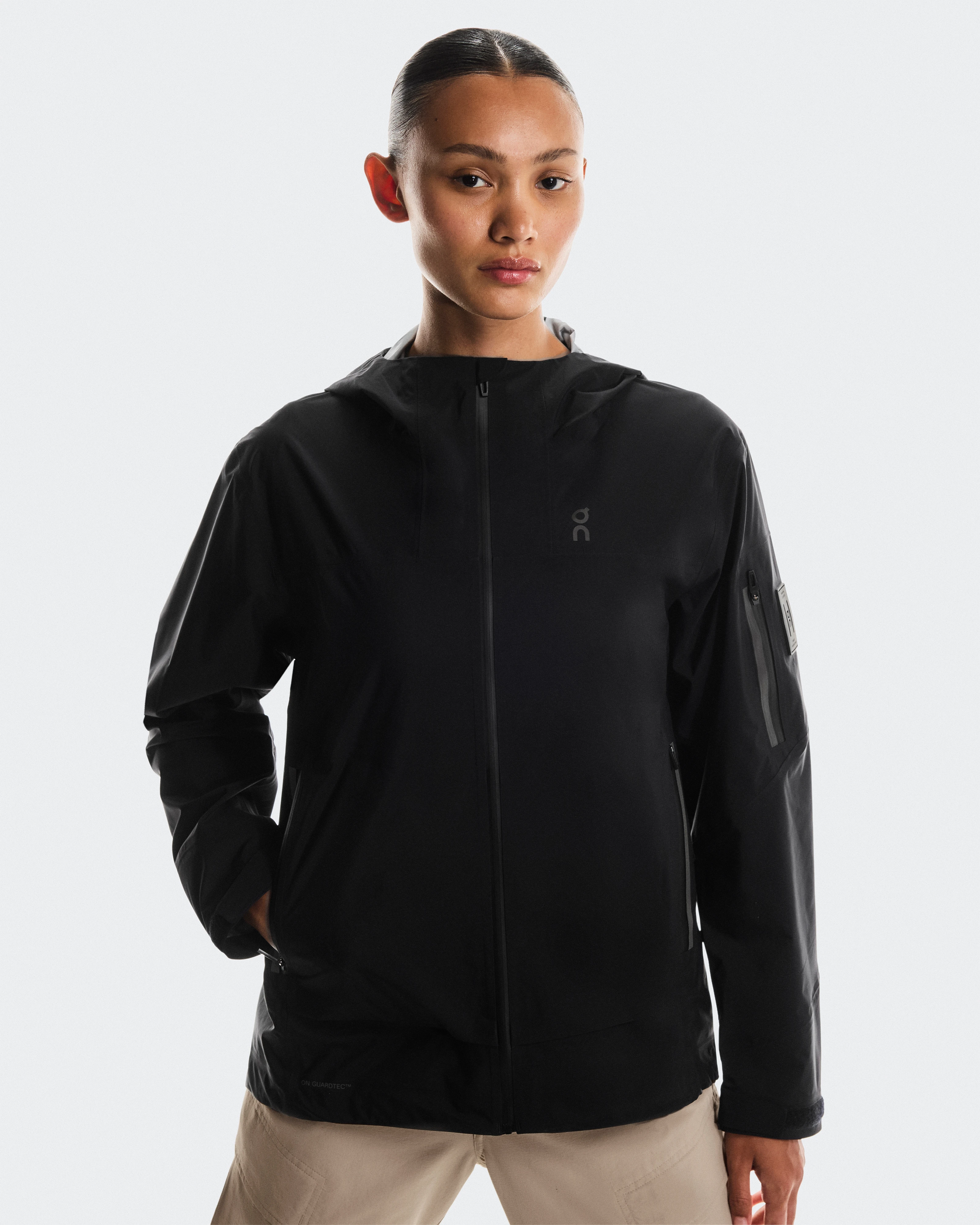 On Trek Jacket Black Femme Vestes