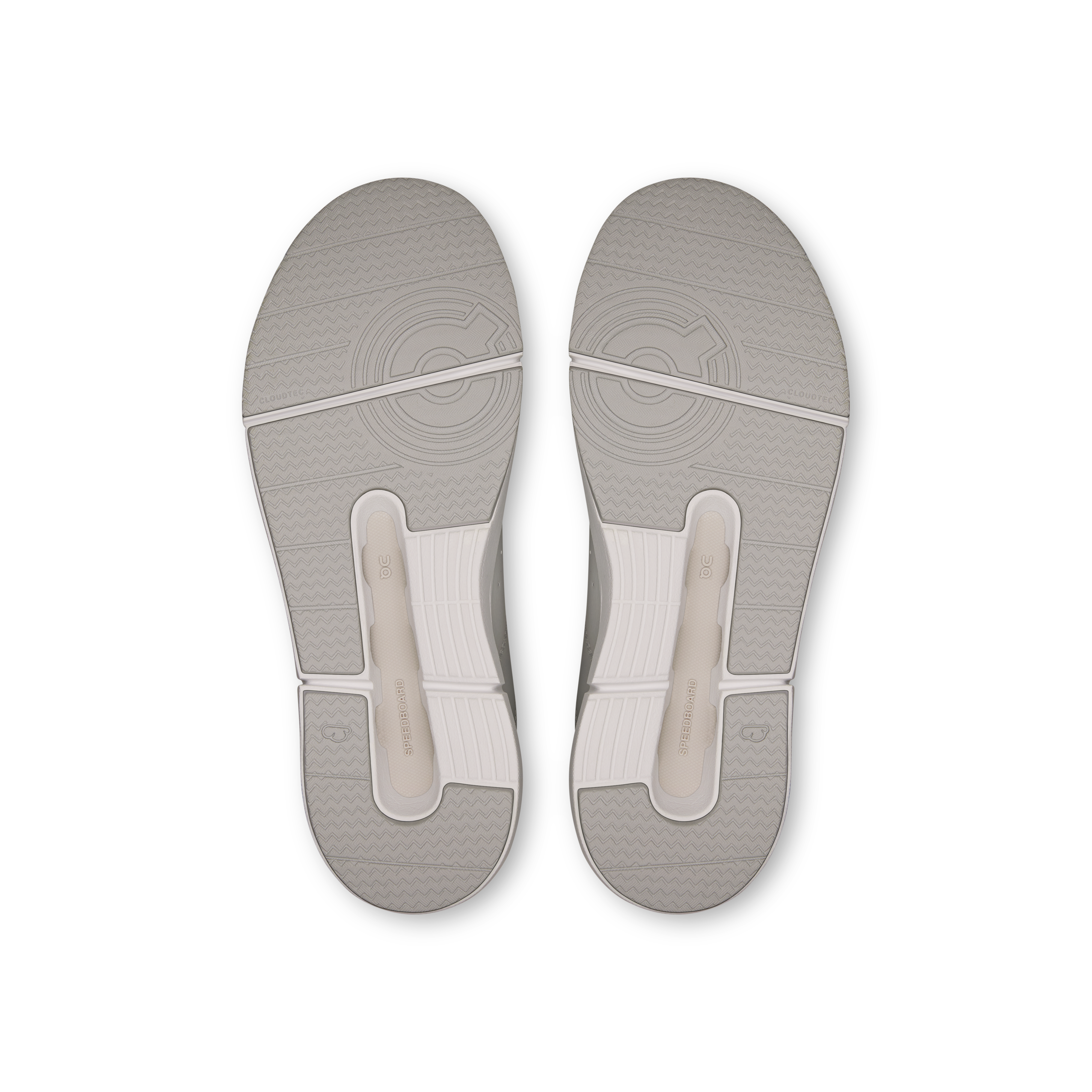 On THE ROGER Youth Frost & Silver Ados Tennis Chaussures
